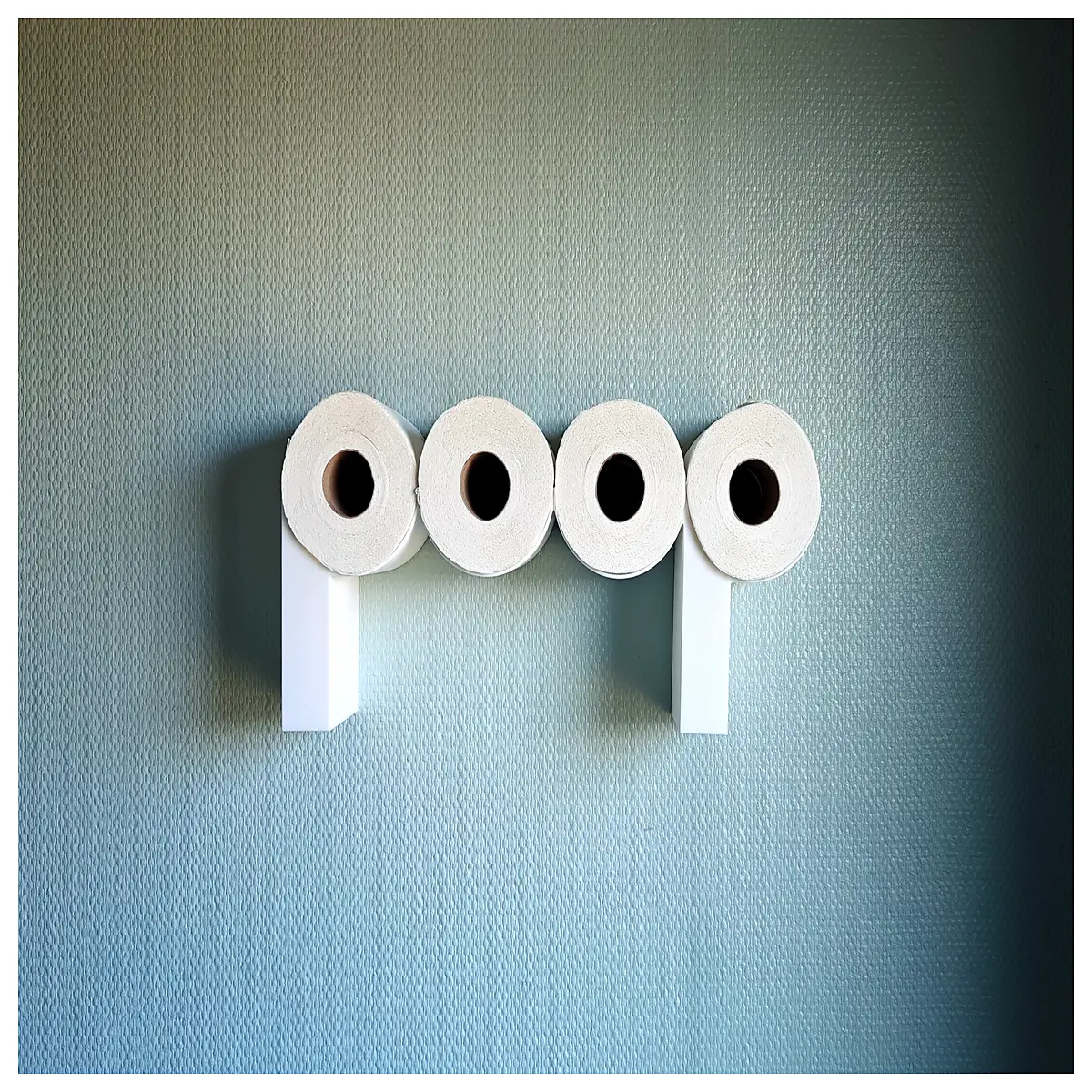 Toilet Paper Dispenser Holder Portable Bathroom Tissue Organizer Shelf for Roll Storage Bathroom Accessories