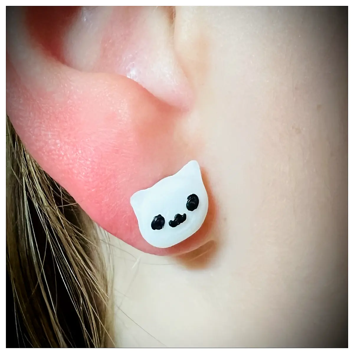Magnetic Cat Ear Earrings Women s Style Realistic Cat Ears Jewelry Accessories Magnetic Clip Earrings Party Makeup Cosplay Accessories