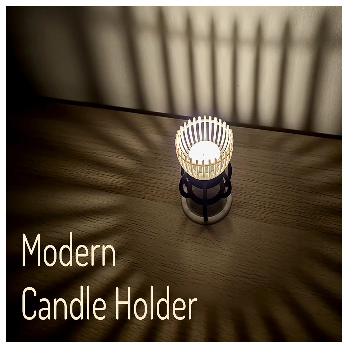 modern candle holder centerpiece for dining table minimalist metal geometric pillar candle contemporary home decor accent