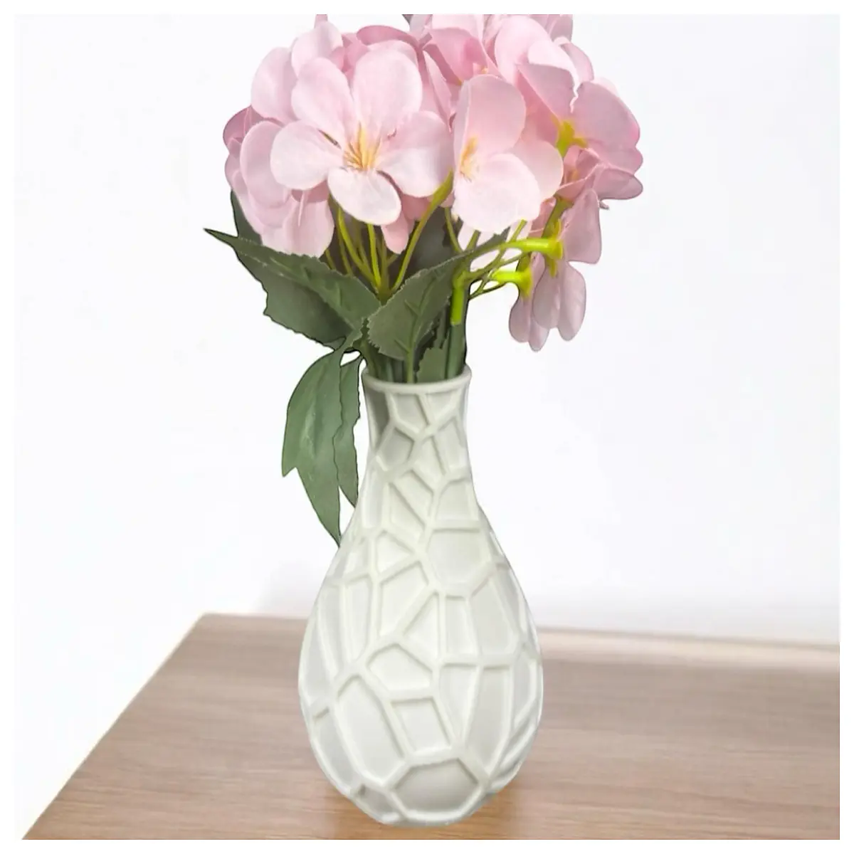 Structured Valona Vase Modern Home Decor Ceramic Art Piece Living Room Accent Art Collection