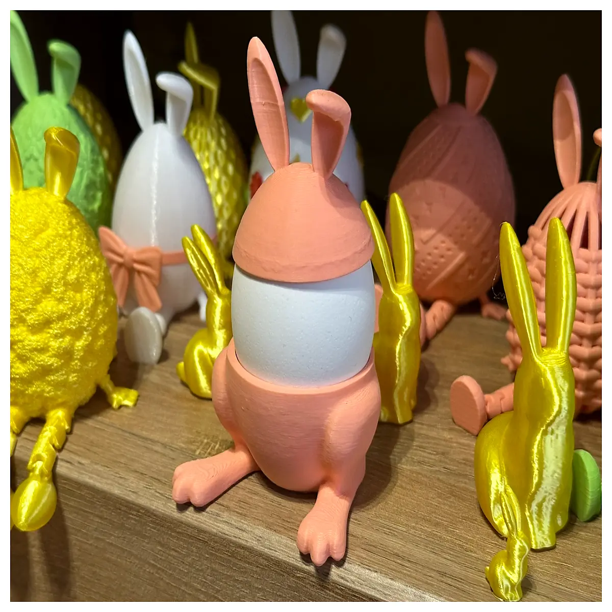 easter bunny egg holder table decor spring holiday party supplies