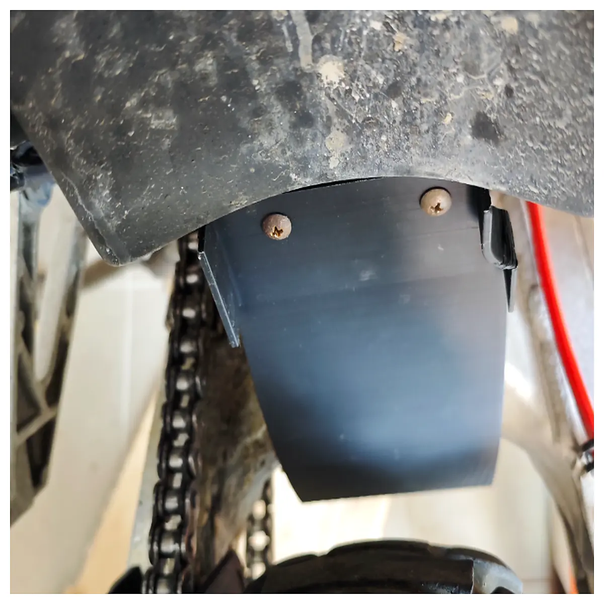 XRV 750 Rear Mudguard Protector Splash Guard Motorcycle Parts Mud Flaps