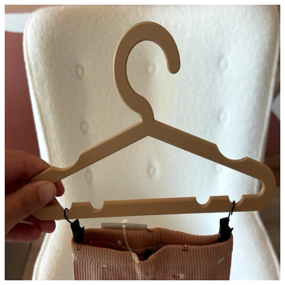 Baby Clothes Hanger Groove Organizer Baby Garment Storage Box Clothing Fixing Device Baby Storage Hanger Accessories
