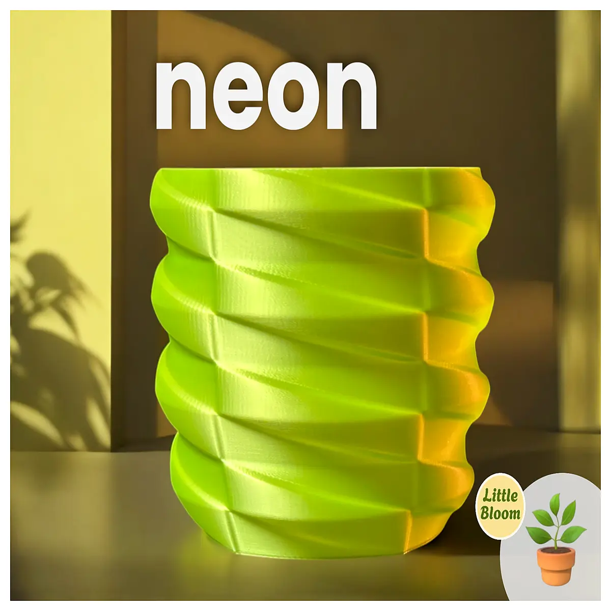 neon plant decor potted plant lights aesthetic room decoration glowing artificial foliage neon greenery for bedroom and living room