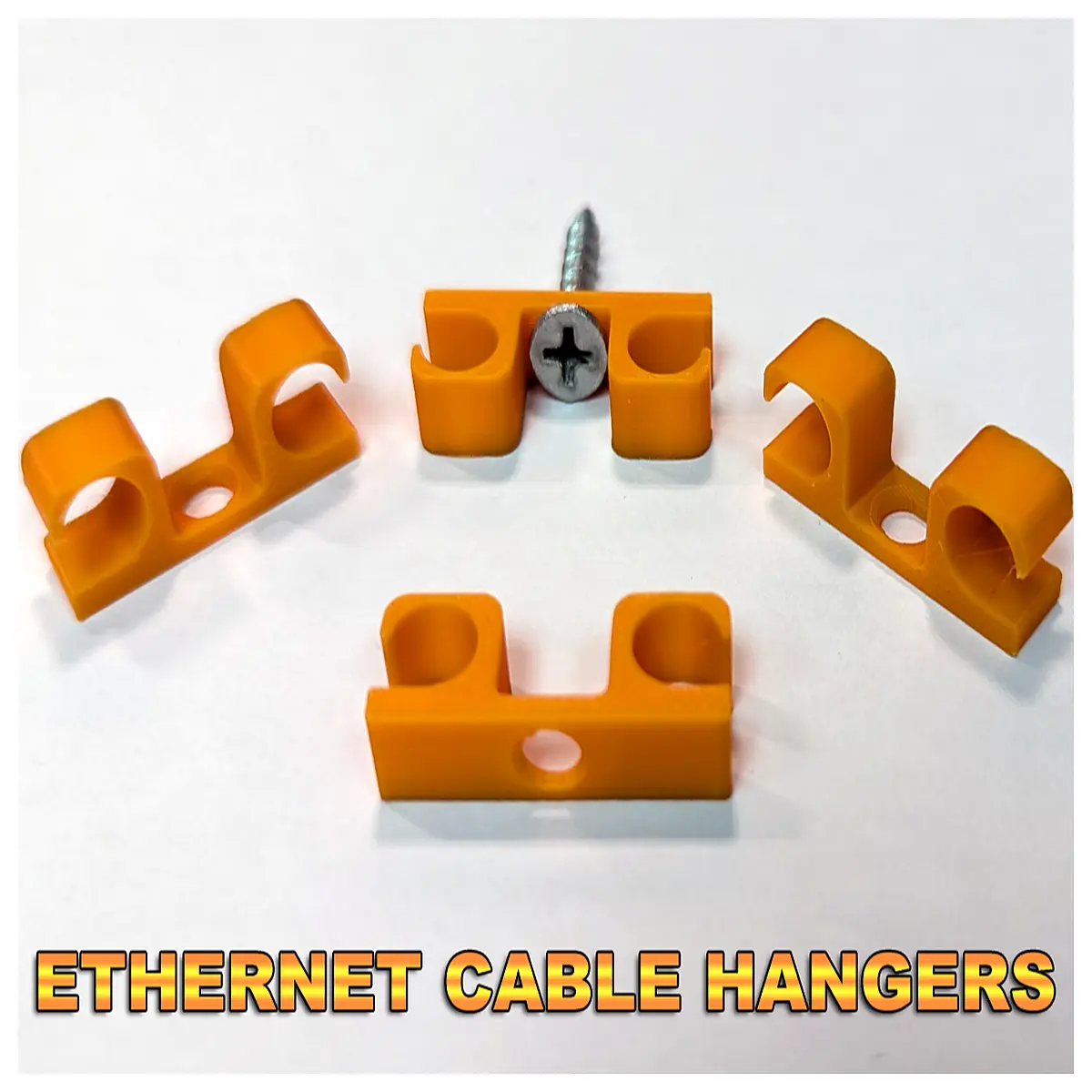 Ethernet Cable Clips Cable Management Cable Ties Network Line Organizer Ethernet Cord Suspension Cable Support