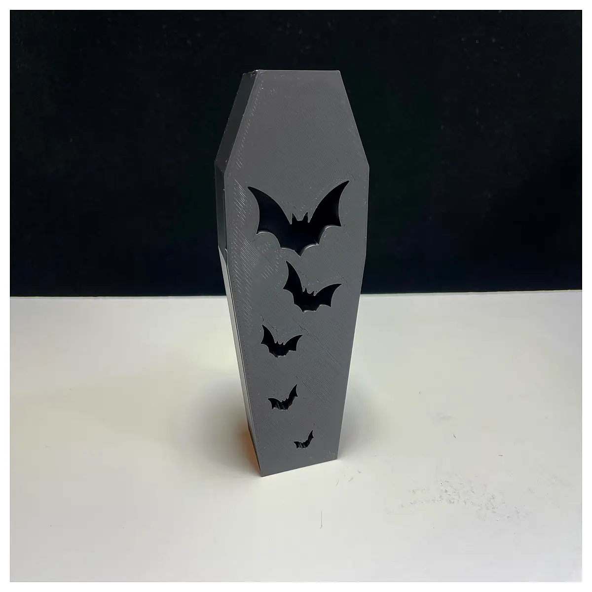 gothic vampire coffin jewelry box storage organizer for necklaces rings trinkets dark fantasy decor