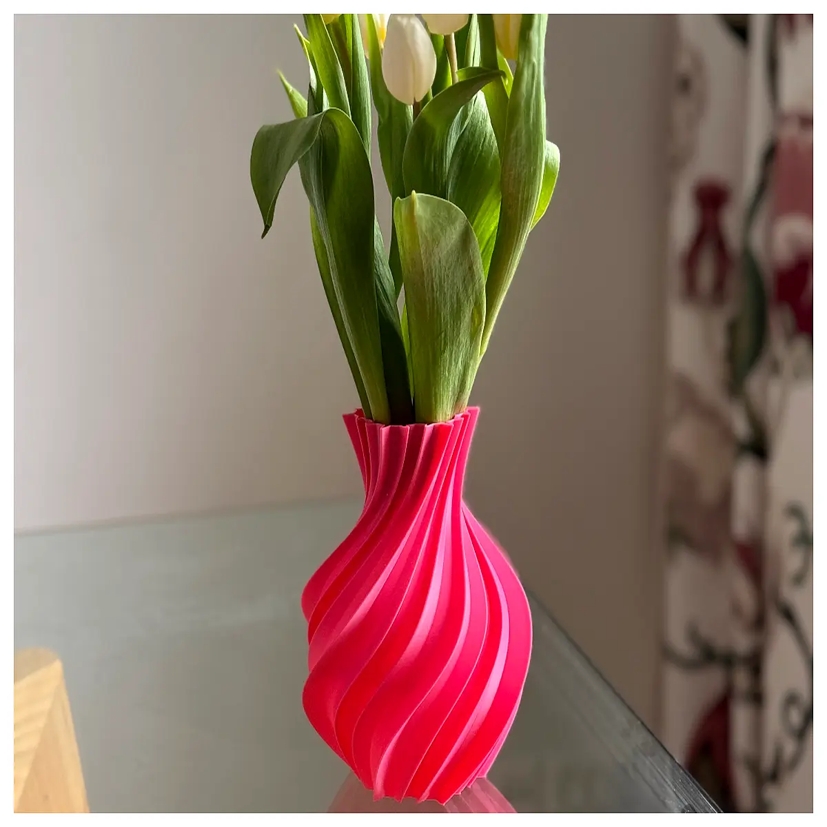 six petal ceramic vase hexagonal flower holder for home decor modern geometric vase for dried flowers table centerpiece