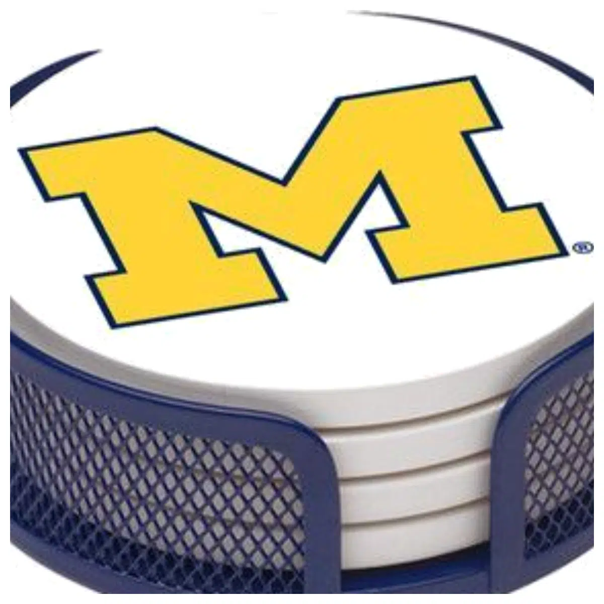 Michigan University Coasters Collegiate Gift Student Present Desk Decor University Merchandise
