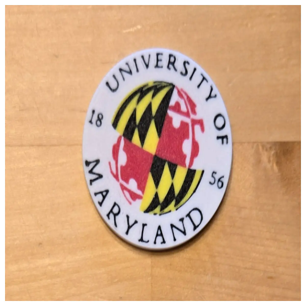 Ball Markers Maryland University Training Markers for Greens Practice Ball Positioning Field Marking Sports Equipment Training Aids