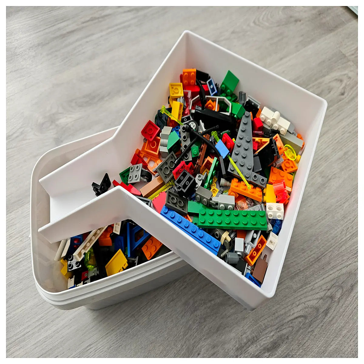 compatible sorting trays for small bricks plastic storage bins with dividers for organizing building blocks and craft parts