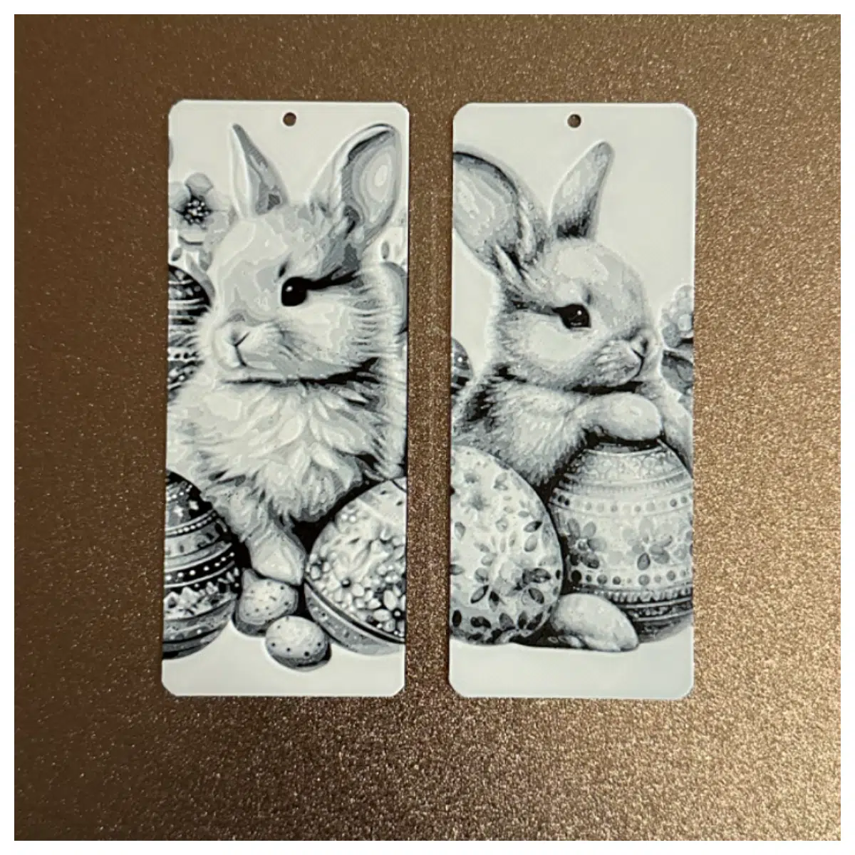 Easter Bunny Bookmark DIY Craft Decoration Easter Gift Card Creative Stationery Easter Supplies