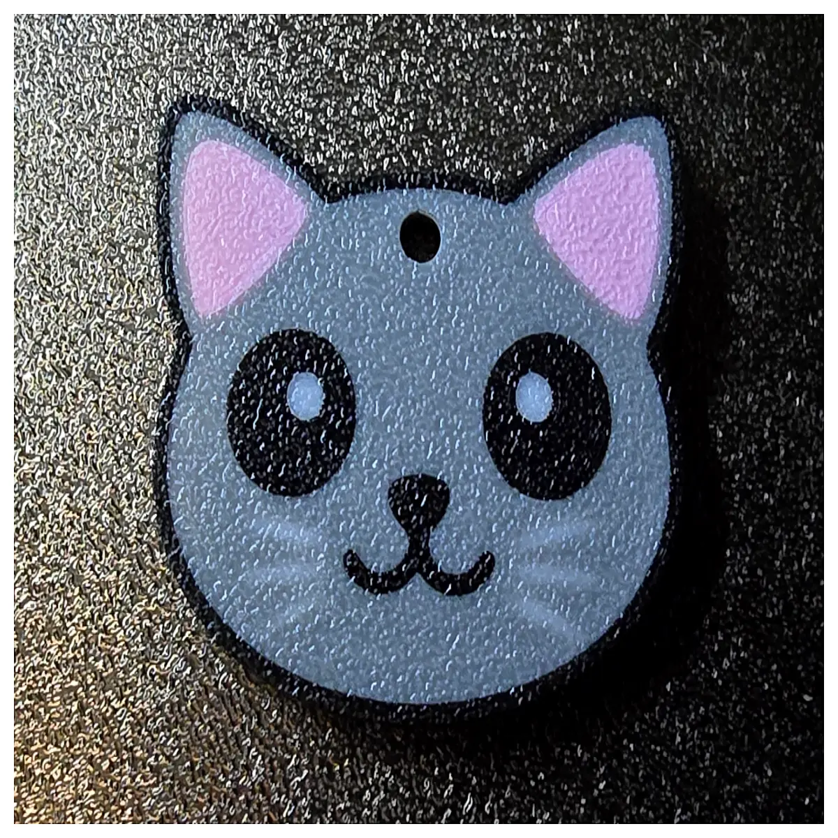 Cat Keychain Cute Kitten Charm Pet Memorial Mobile Phone Accessory Lucky Cat Gift