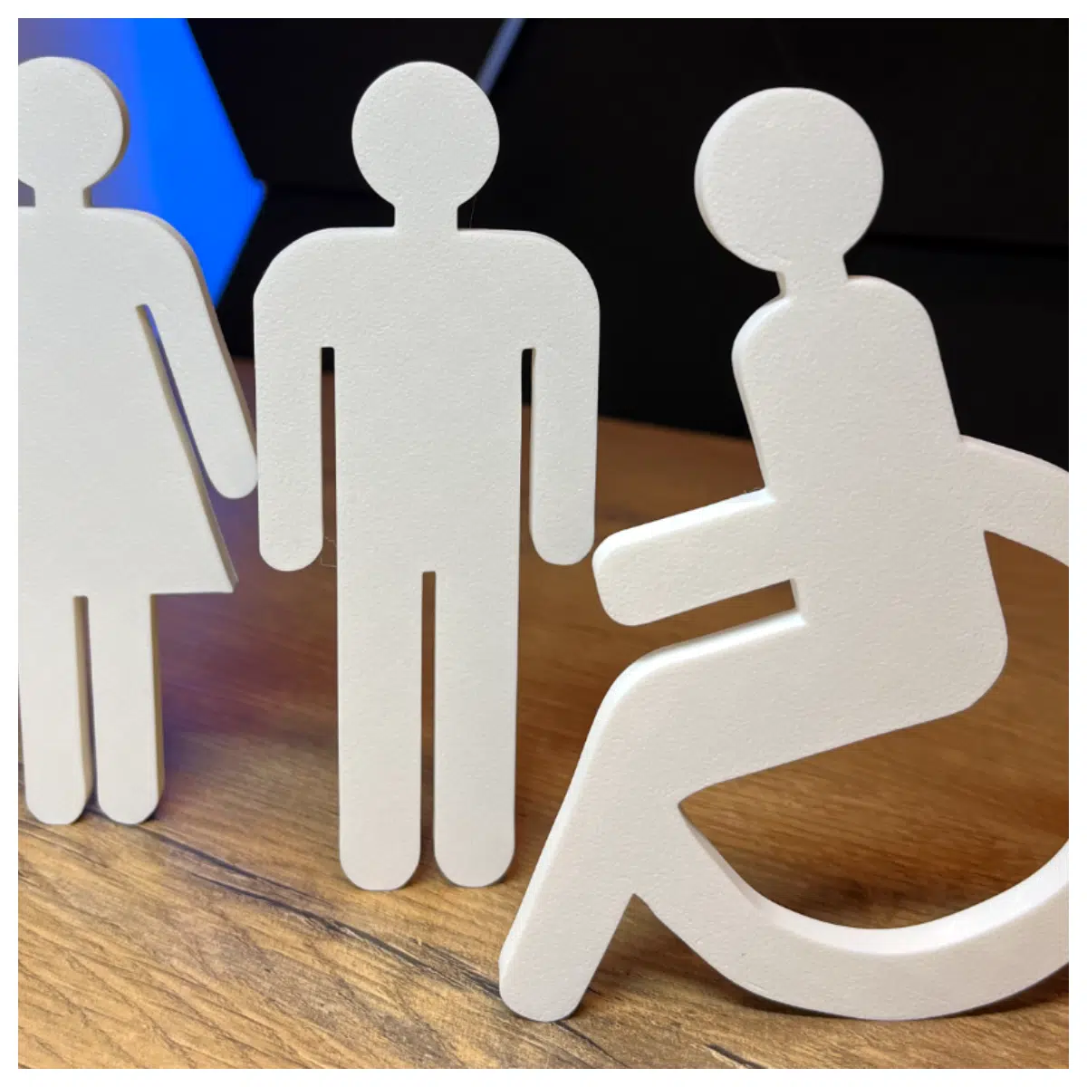 bathroom signage wall mounted toilet room number plate directional arrow sign for hotel hallway office restroom label