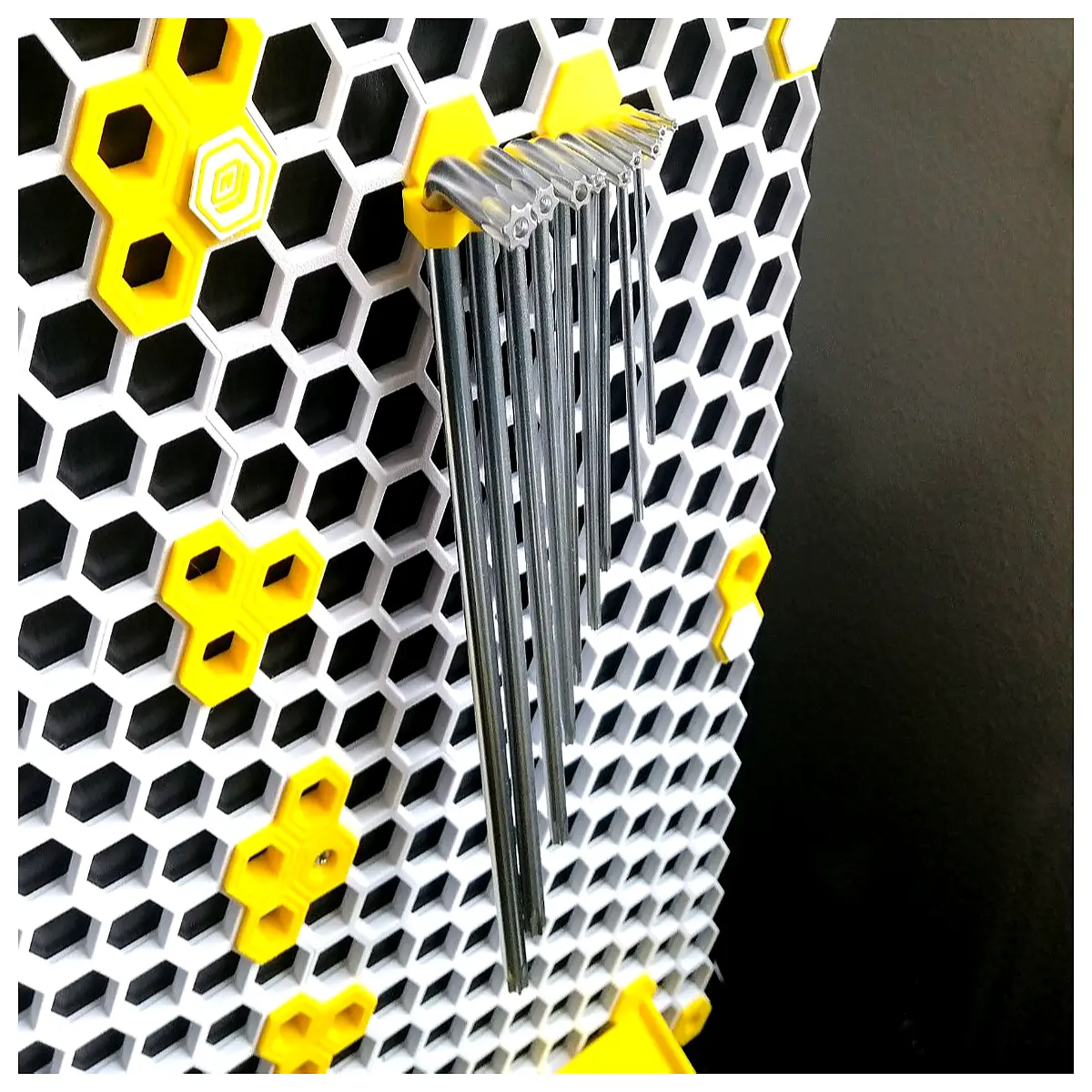 HSW Internal Hex Wrench Storage Box Repair Tool Organizer Electronic Device Parts Mechanical Parts Storage Wrench Tool Case