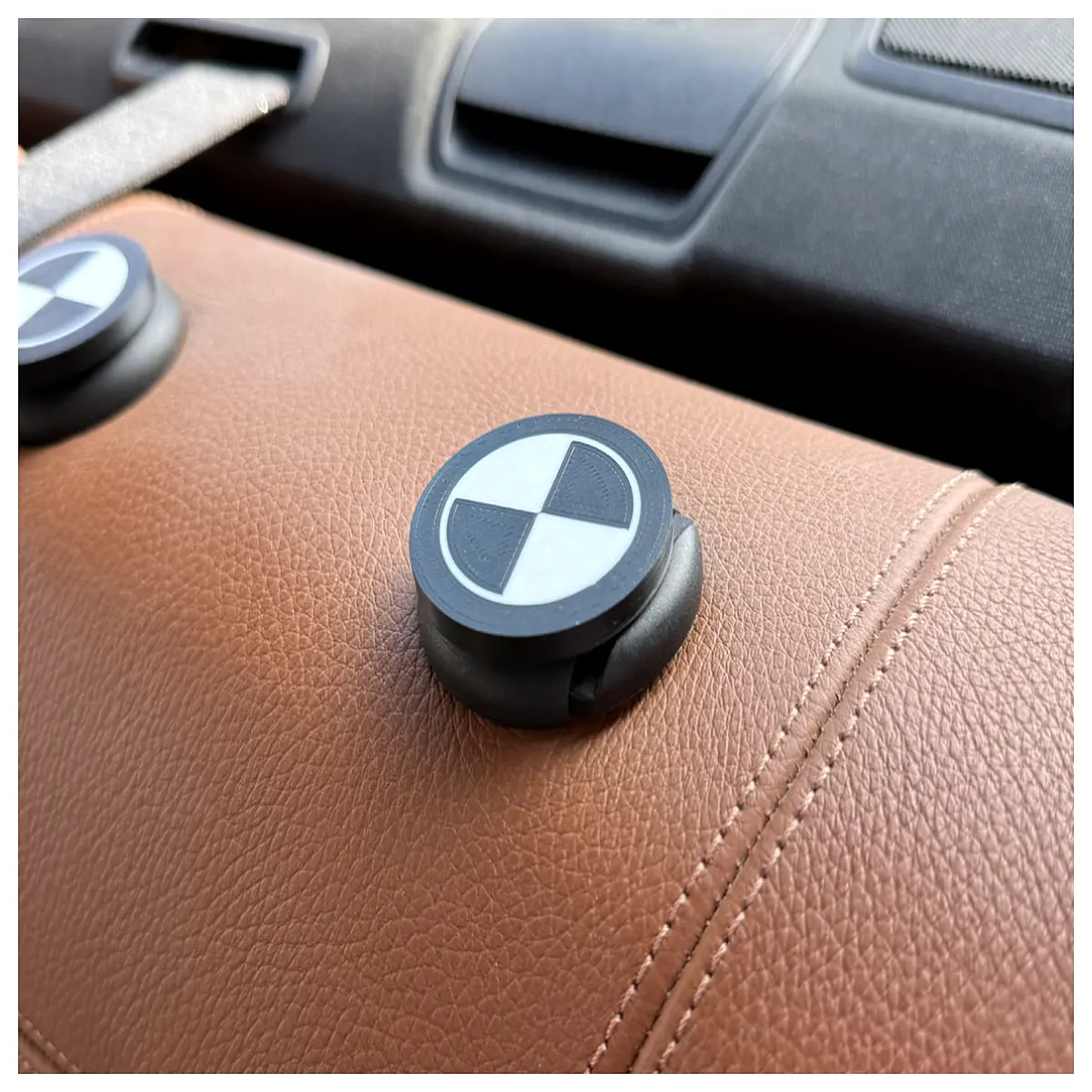 F30 Rear Headrest Cover Set Cushioning Car Interior Trim Accessories Comfort Upgrade Headrest Cover
