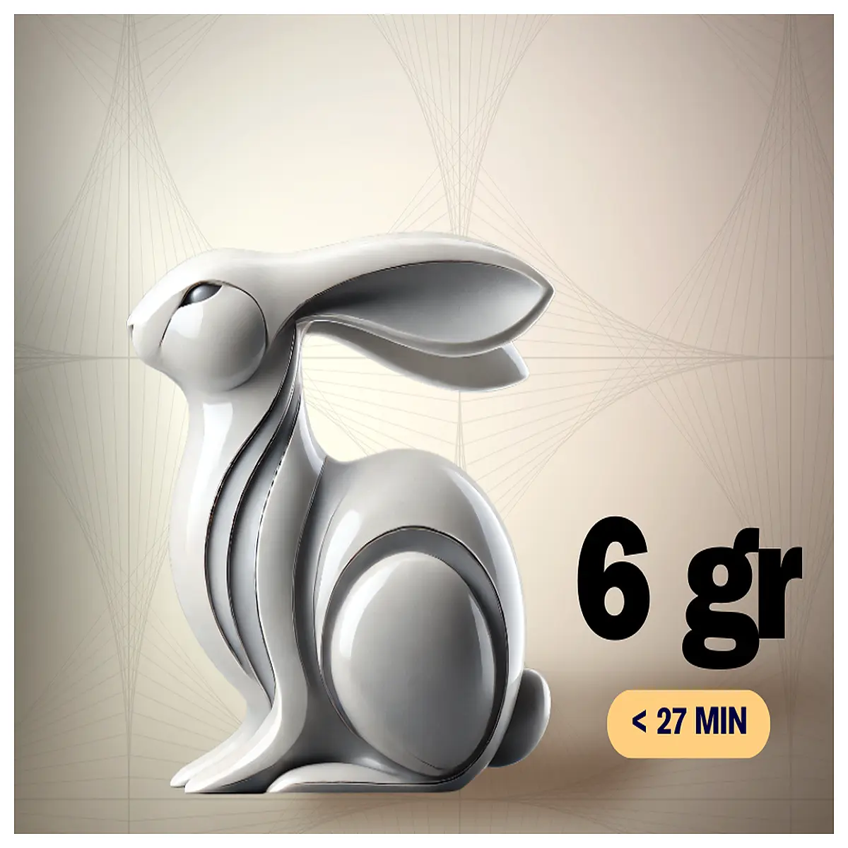 Easter Decoration Stylized Rabbit Figurine Festive Easter Egg Decor Easter Gift Rabbit Toy Creative Home Decor