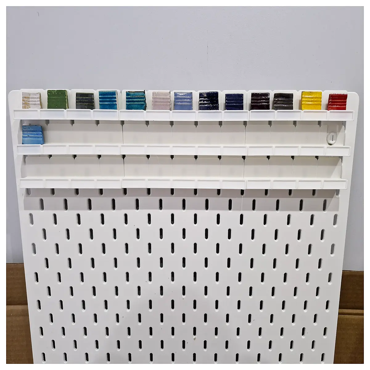 Ceramic Sample Holder Display Stand Lab Display Rack Ceramic Craft Display Sample Display Accessories