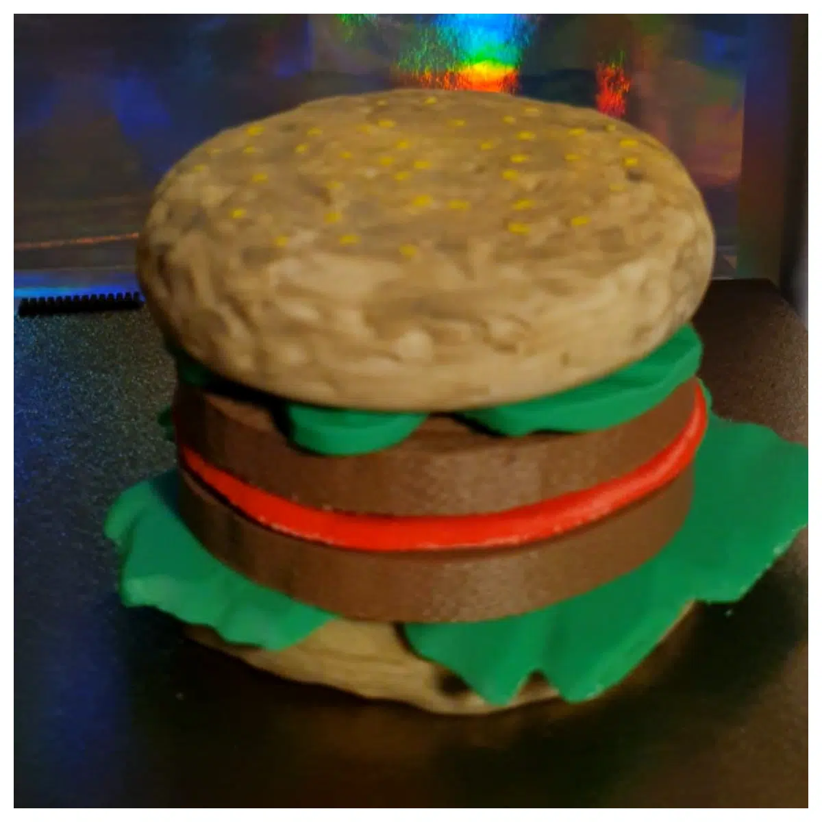 classic american cheeseburger beef patty lettuce tomato onion pickles sesame seed bun fast food delivery