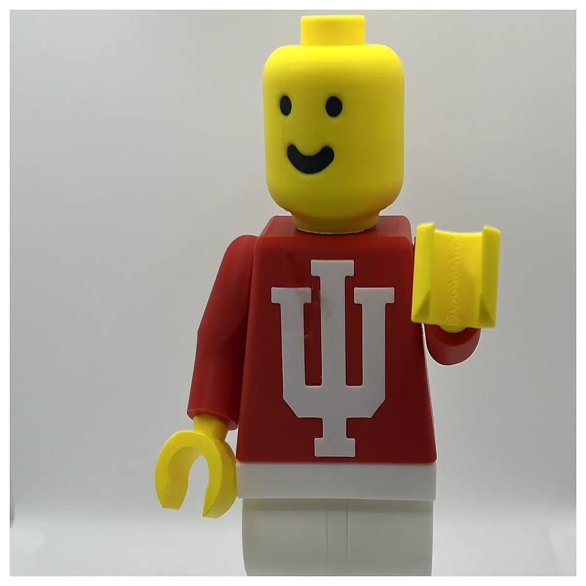 Indiana University Block Model Sports Memorabilia Collection College Team Toy Student Gift Game Commemorative