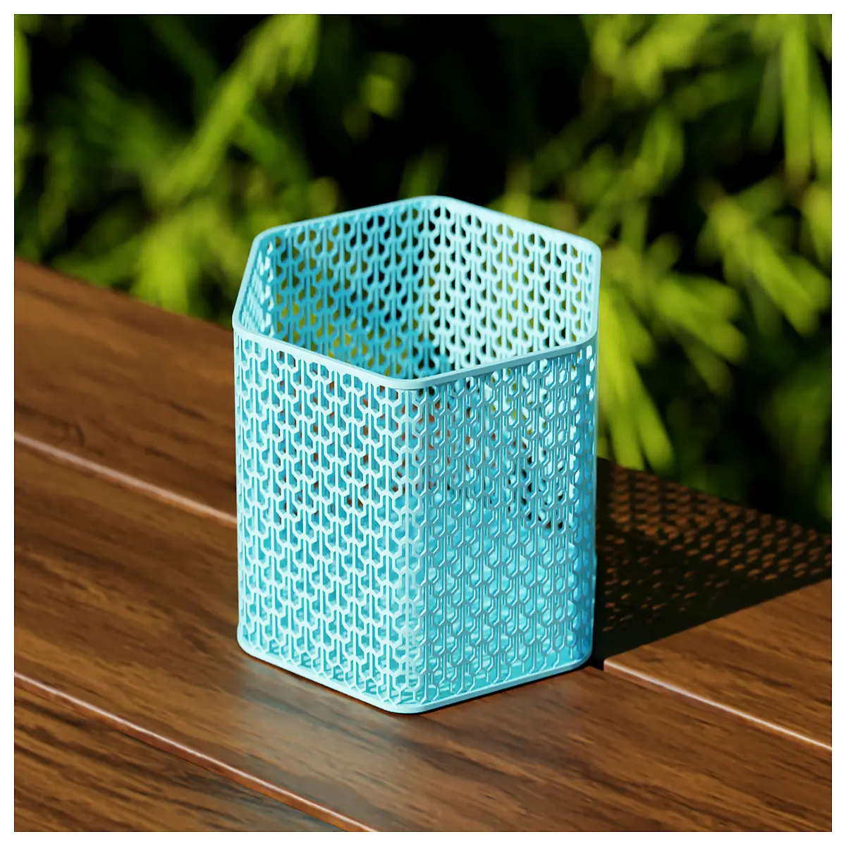 Hexagonal Storage Basket Geometric Organizer Multi Function Home Storage Box Space Saving Solutions