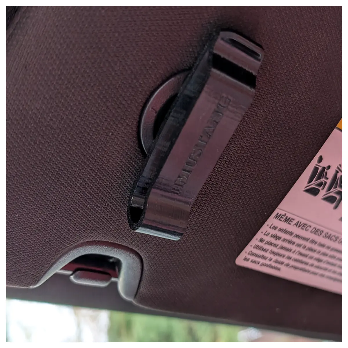 Mustang S197 Sun Visor Clip Driver Visor Accessory Anti Glare for Driving Essential for Outdoor Driving