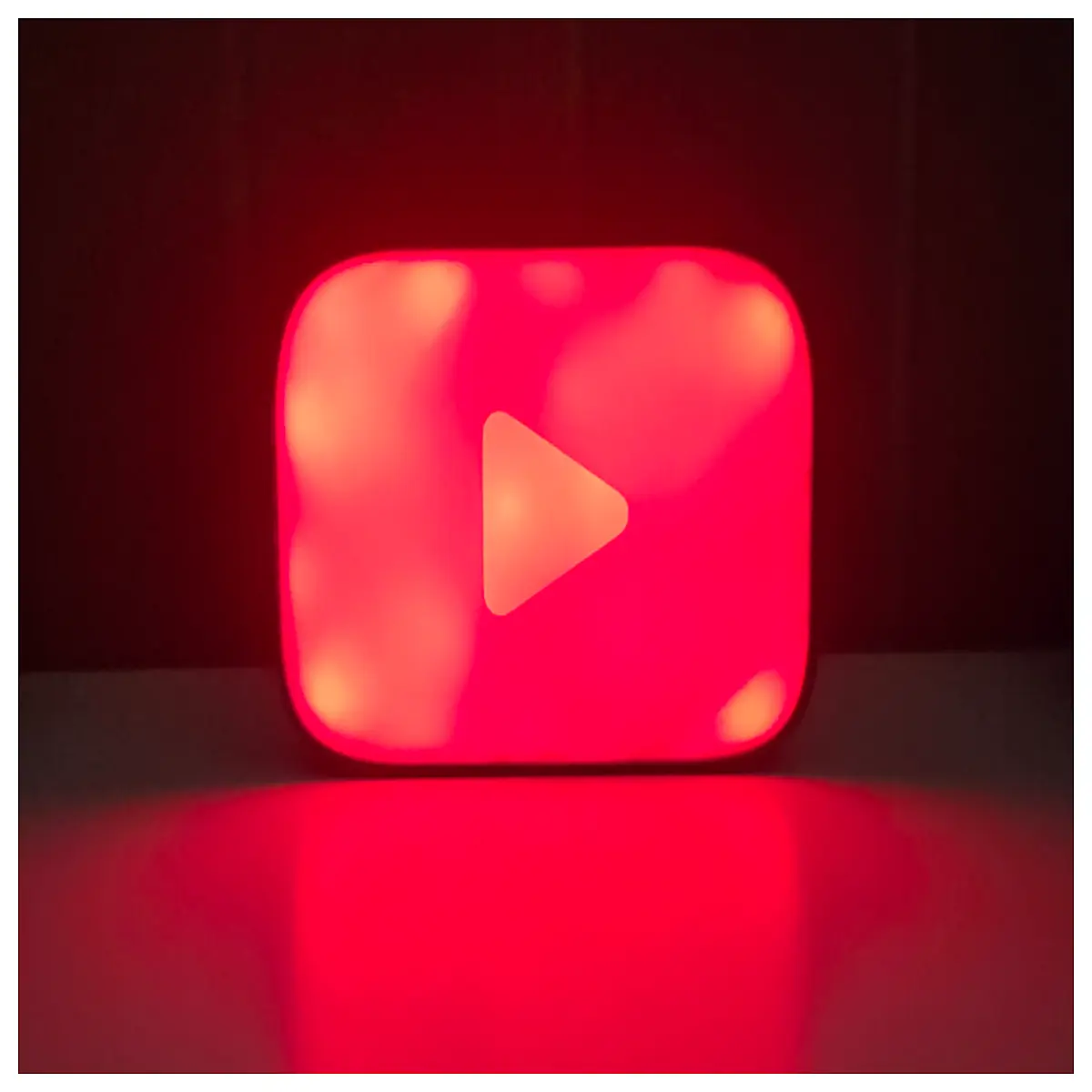 YouTube Button Display Box Channel Subscription Video Play Advertising Traffic Boost Smart TV Accessories