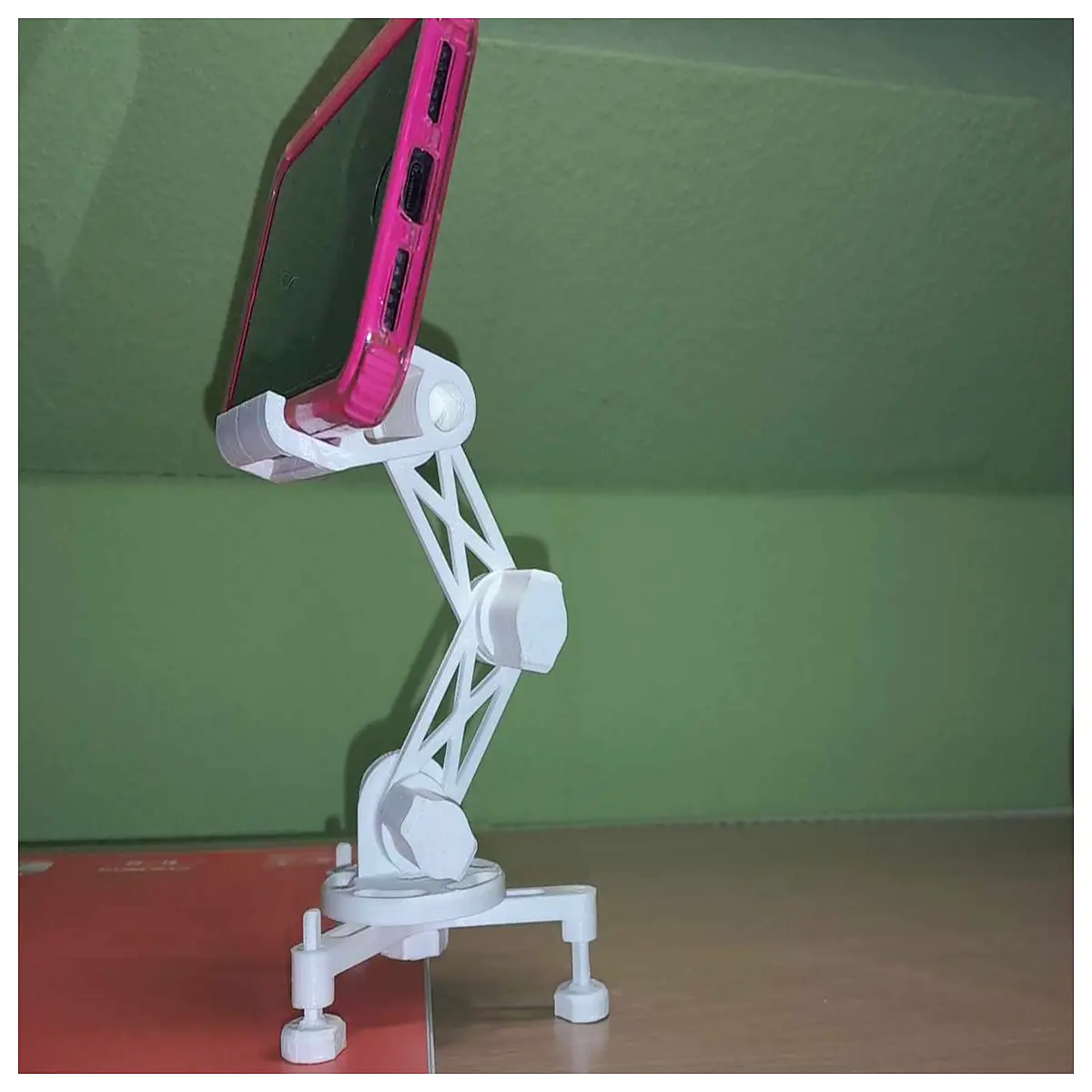 Mobile Phone Anti Slip Microphone Holder Stabilizer Video Camera Mount Phone Accessory Support Stand for Recording Shooting