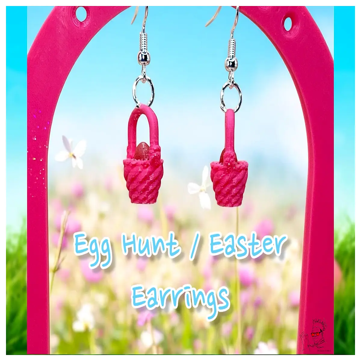 Easter Egg Earrings Festive Decoration Cute Earring Holiday Gift Easter Accessories Celebration Surprise