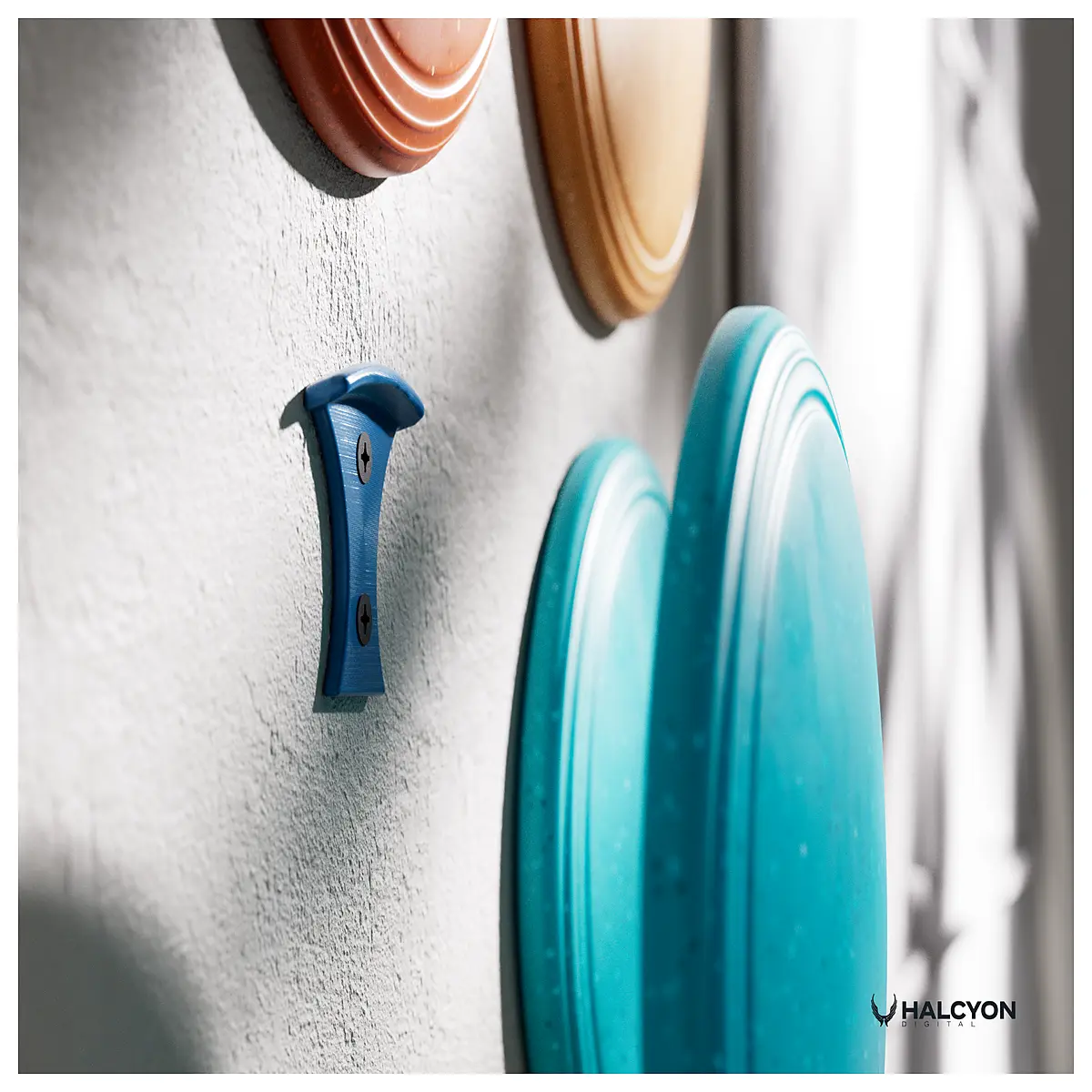 Disc Hangers Mounting Base Quick Installation Support Magnetic Disc Holder DVD Accessory Collection