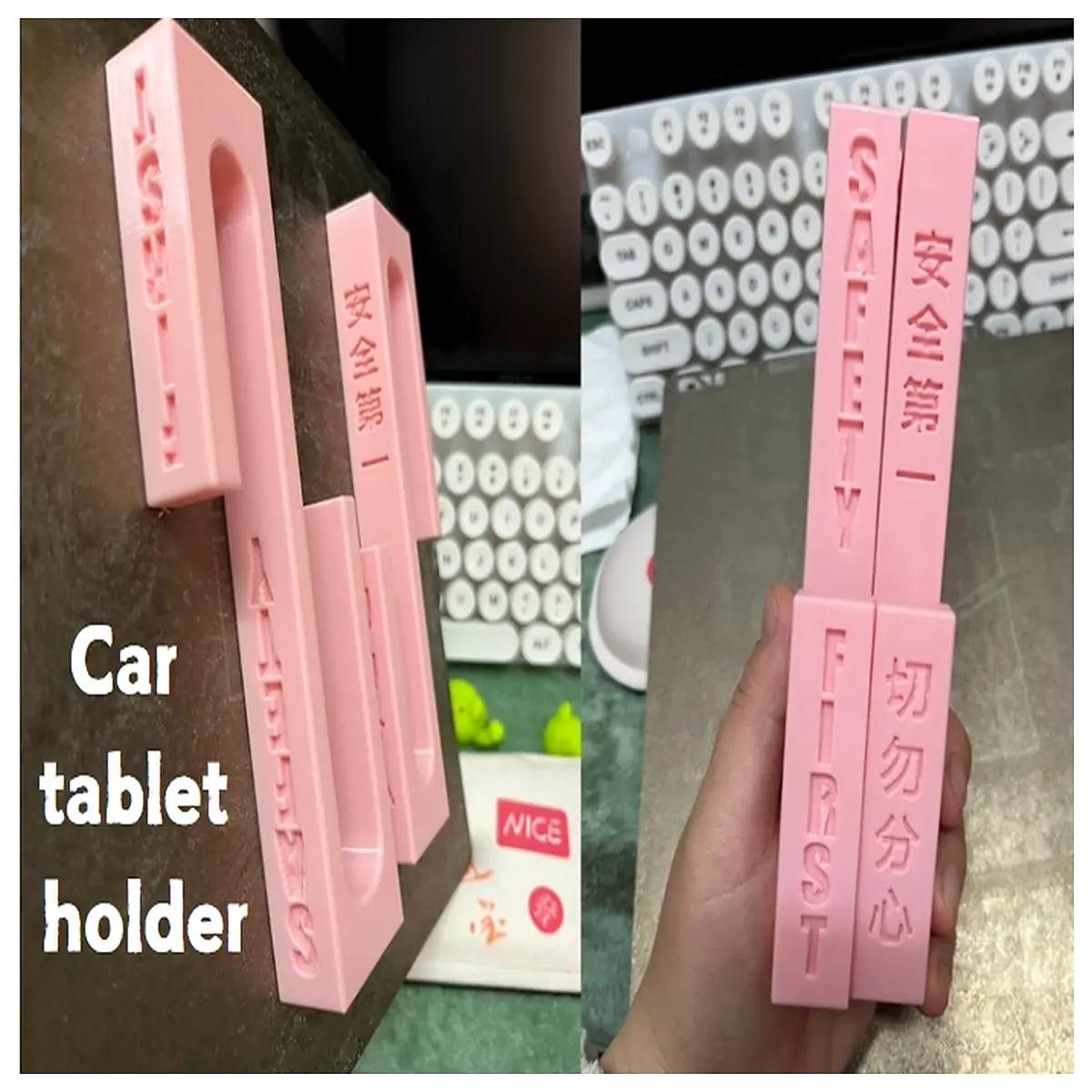 Car Tablet Holder Phone Mount Vehicle Dashboard Support Device Holder Car Accessory Mobile Phone Stand Driving Mount