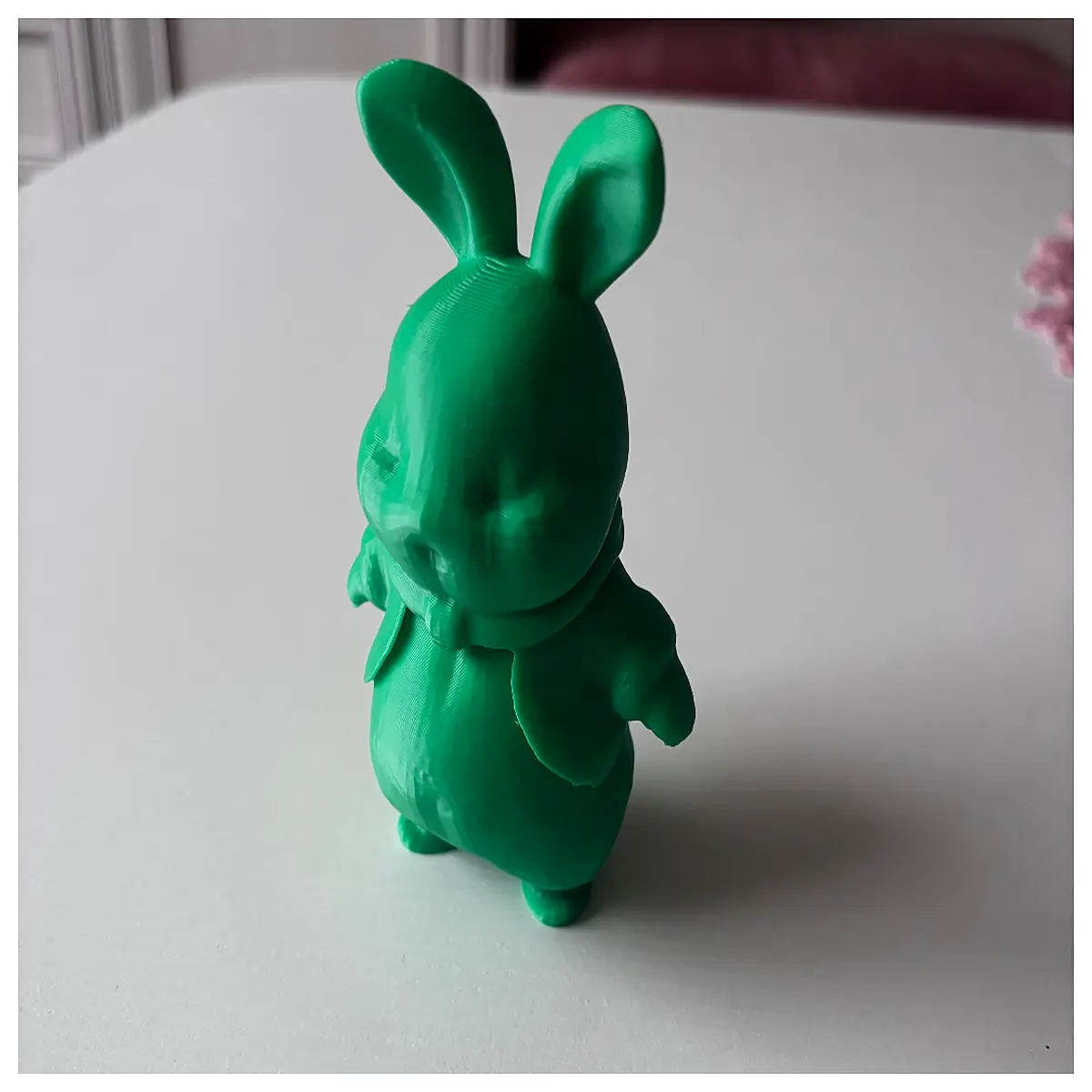 cute bunny figurines for home decor easter egg hunt toys spring table centerpieces pastel rabbit ornaments