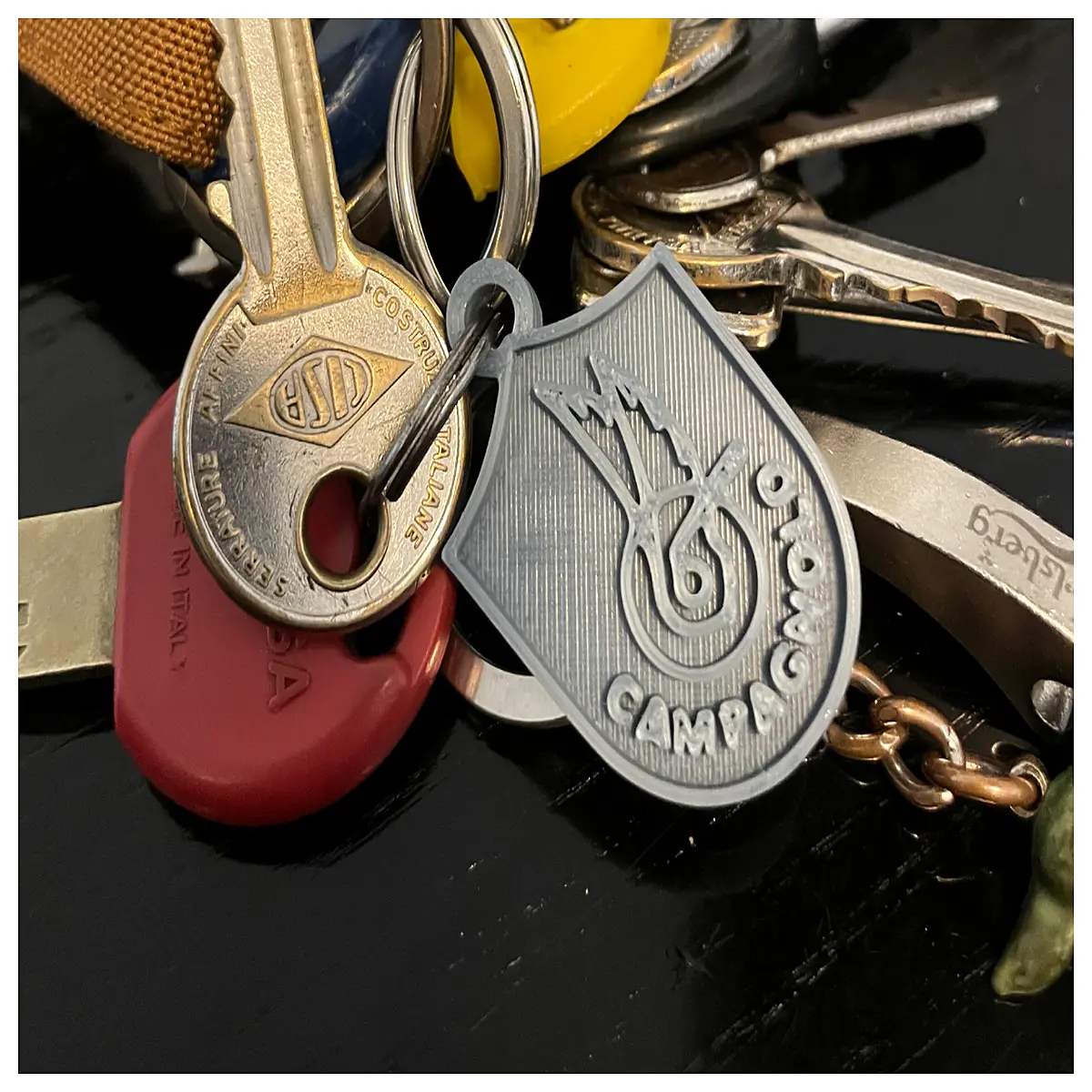 vintage canta keychain for locks retro metal key holder classic carabiner key ring durable antique style key fob