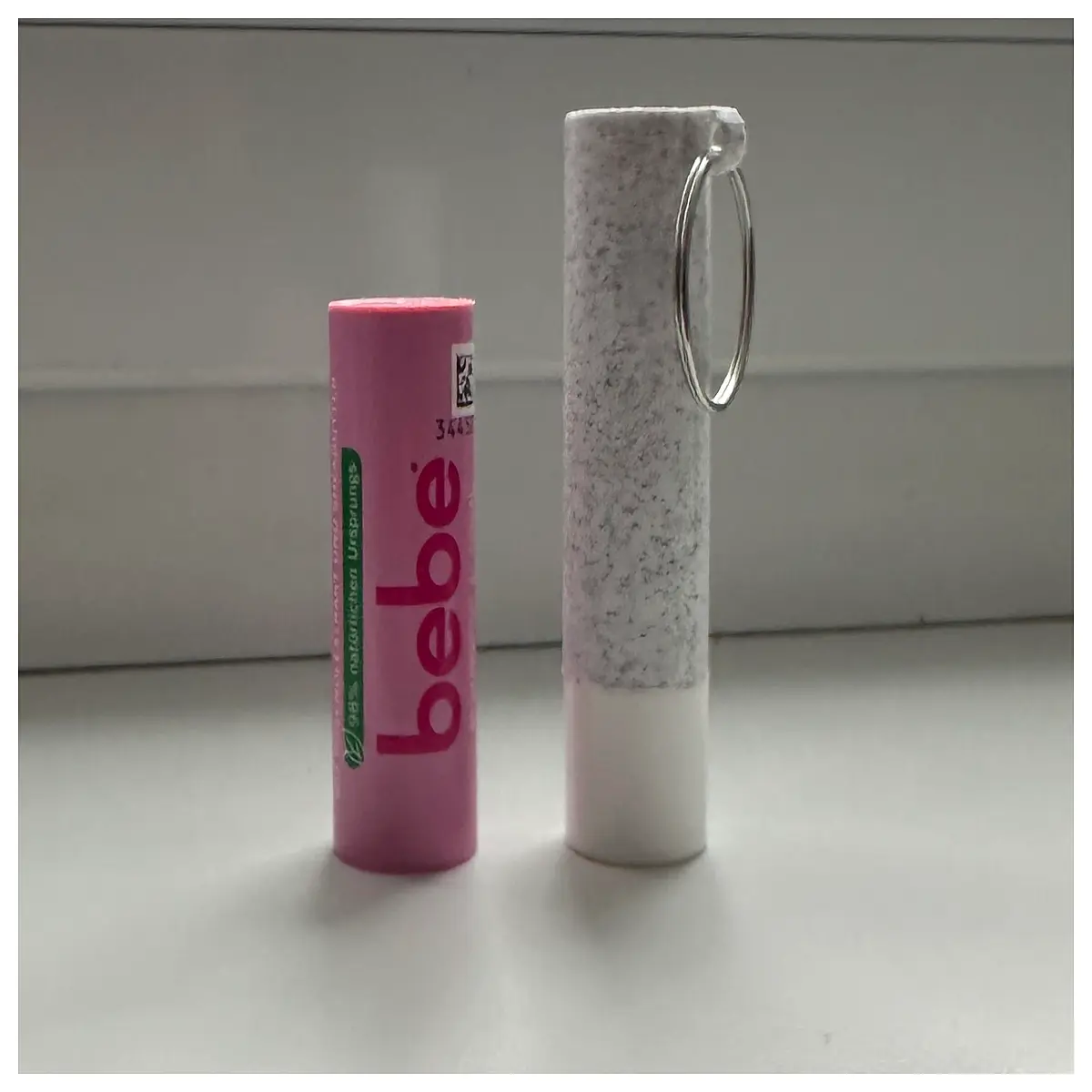 Labello Lip Balm Keychain Upgrade Version Moisturizing Lip Repair Keychain Mini Portable Hydrating