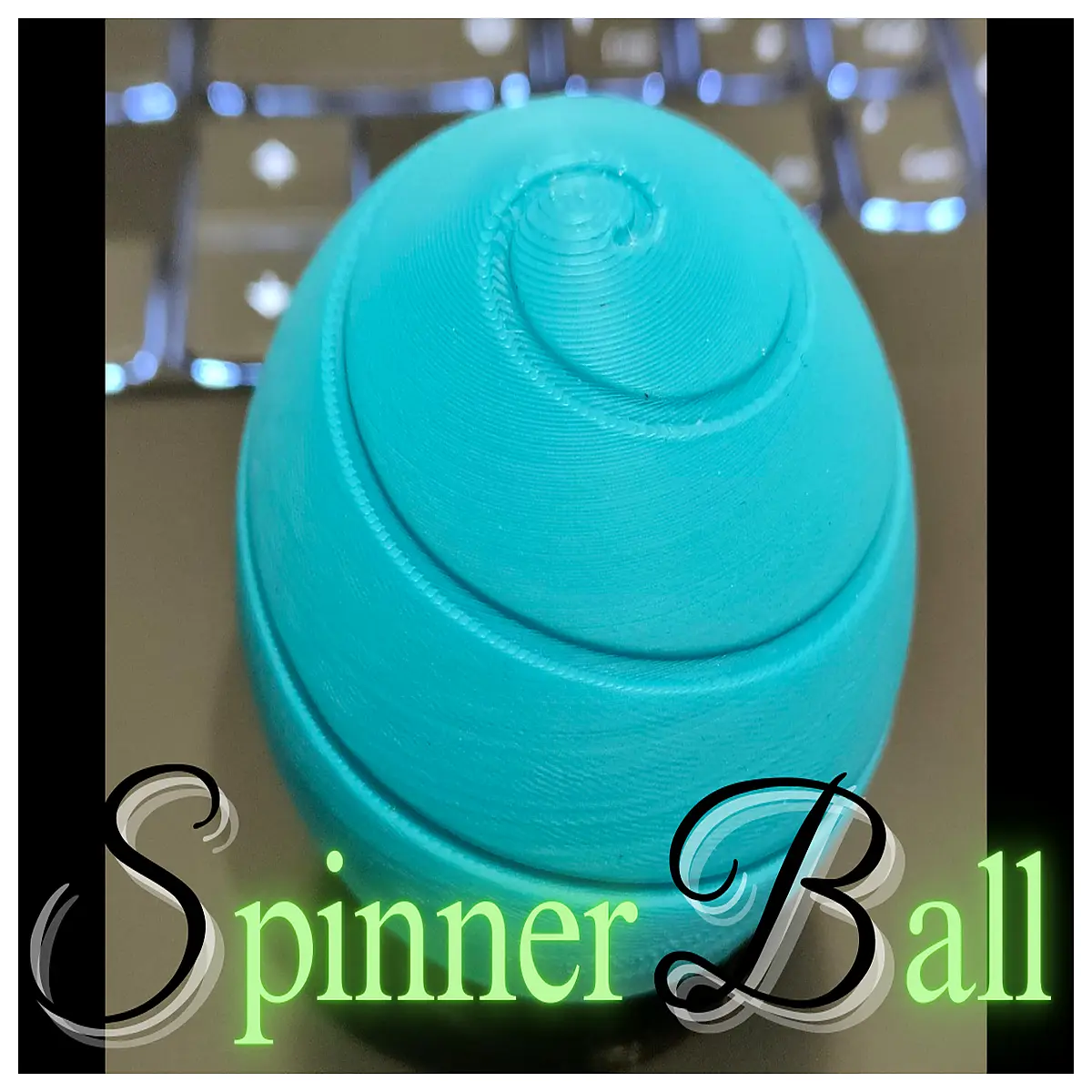 stress relief fidget toy spinning ball for anxiety relief desk organizer with magnetic balls sensory tool for adhd and hand grip strength traini