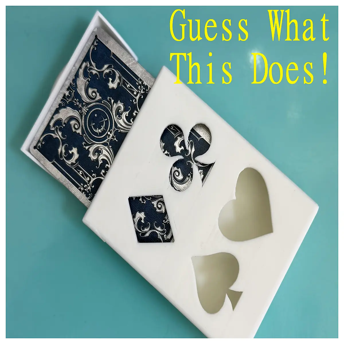 Playing Card Storage Box Deck Organizer Card Box Poker Case Game Accessories Card Collection Storage