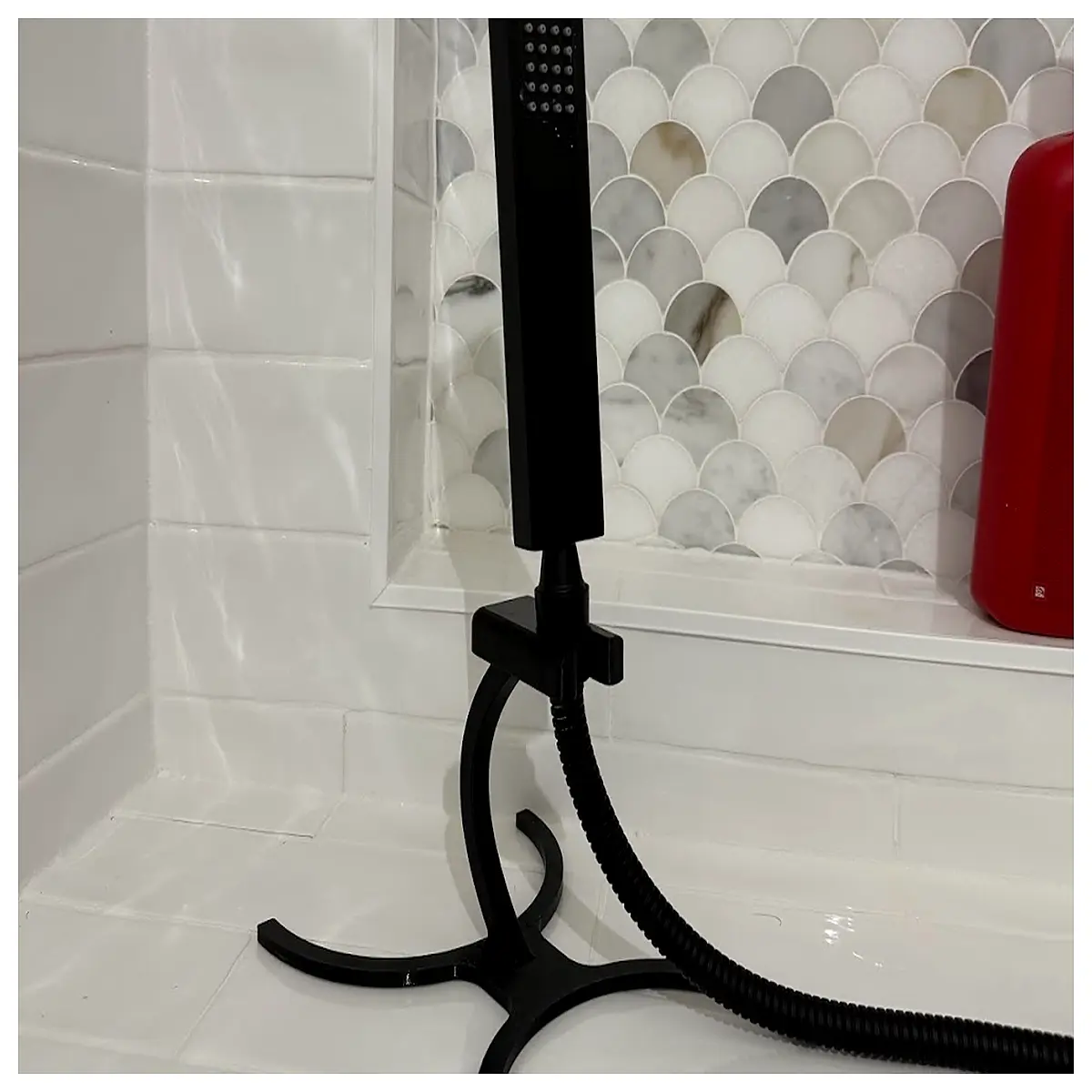 Shower Hose Holder Bracket Bathroom Installation Accessory Shower Head Bracket Bathtub Support Shower Fixings