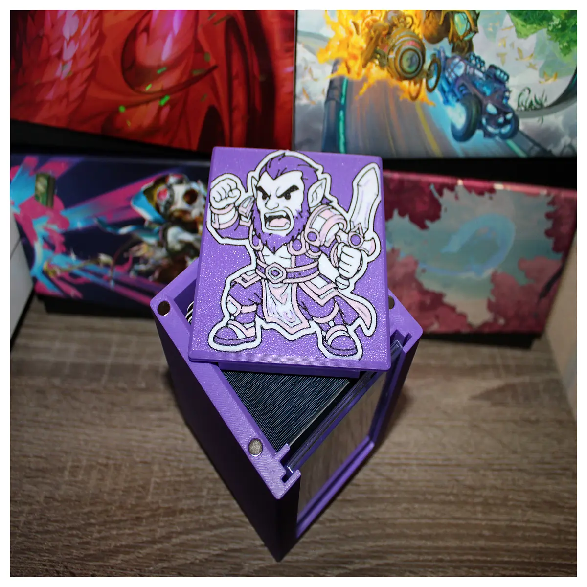 Zurgo the EDH Deck Box Deck Box Collectible Card Storage Game Accessories