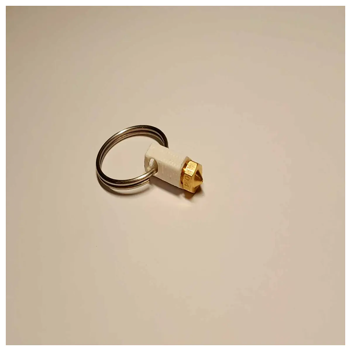 Volcano Nozzle Keychain Standard Nozzle Accessory Nozzle Tool Nozzle Keyring Nozzle Attachment Nozzle Parts