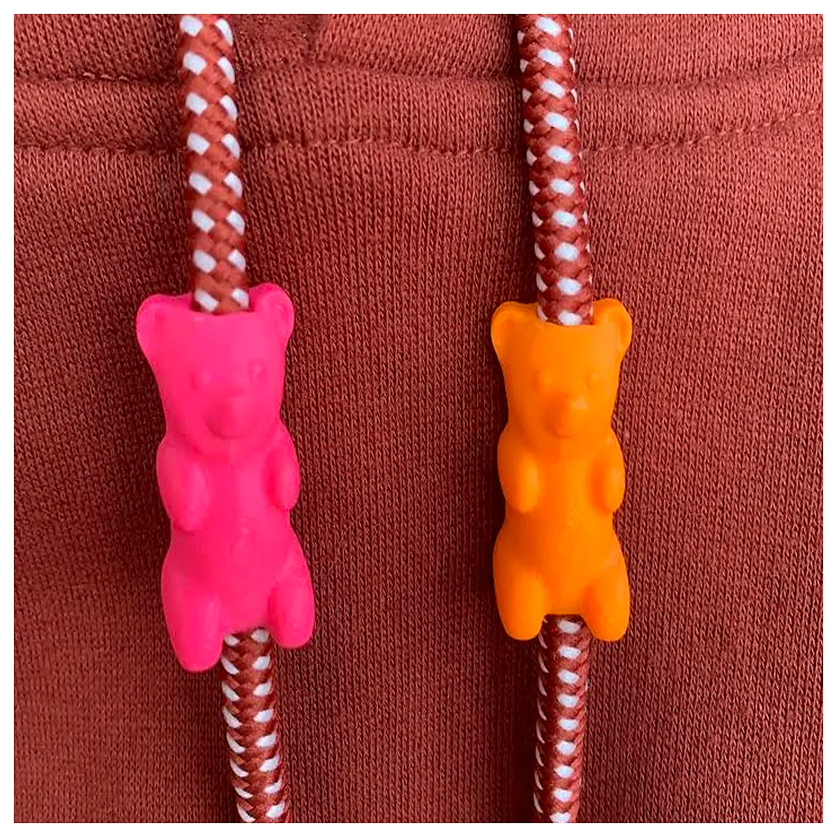 Gummy Bear Charms Hoodies Jewelry DIY Craft Supplies Bear Plush Toy Accessories Kids Gift Wholesale