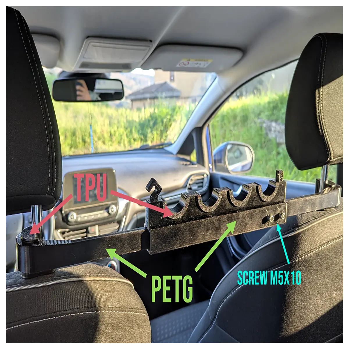 Car Fishing Rod Holder Mount Installation Accessory Fishing Equipment Boat Holder Fishing Pole Support