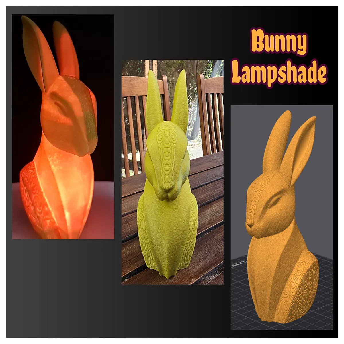 Elegant Rabbit Shade Bedroom Decor Girls Room Lighting Creative Home Rabbit Shaped Shade Romantic Night