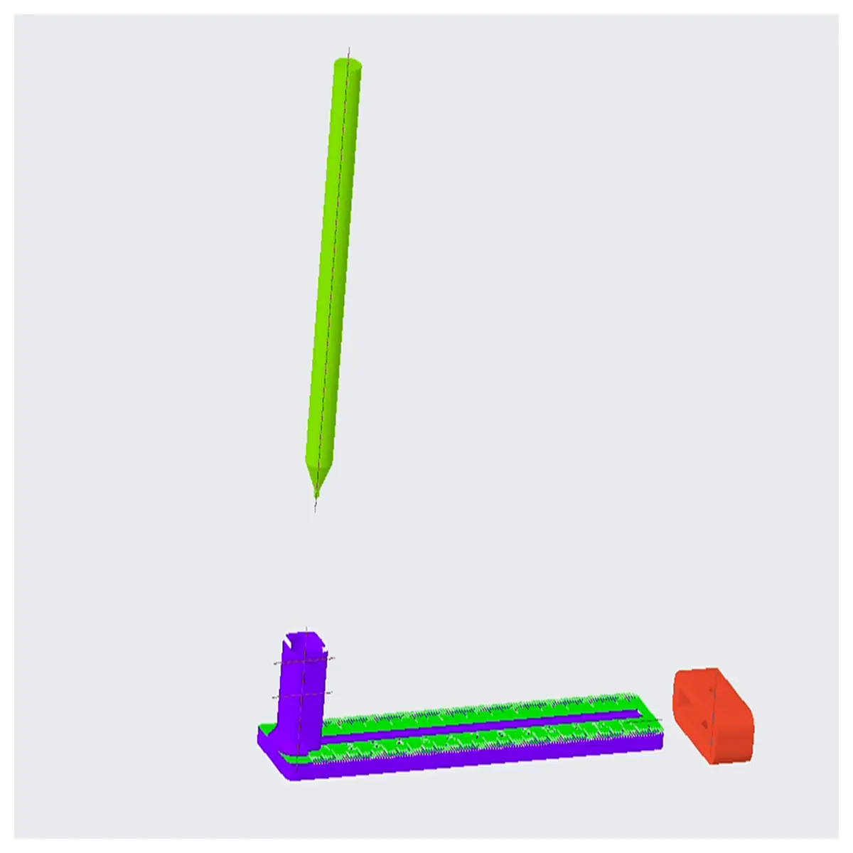 100mm Line Marker Tool Drawing Marking Drafting Aid Industrial Marking Building Lines Quick Line Marking