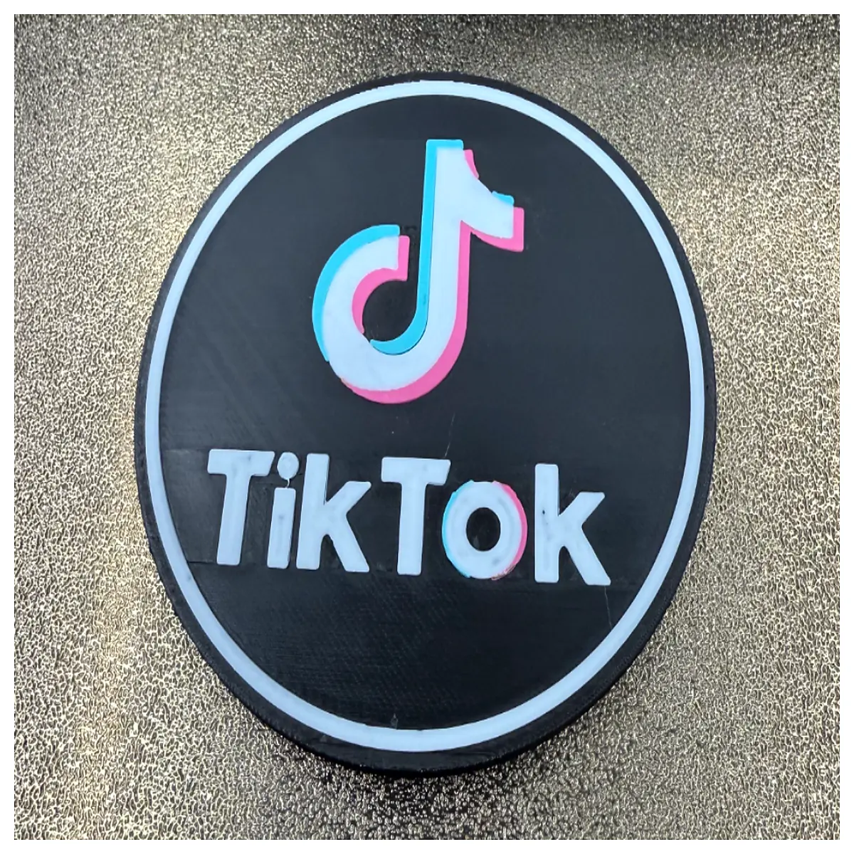 TikTok Coasters Phone Stand Desktop Decoration Coffee Mat Office Table Desk Simple Creative Gift TikTok Coasters