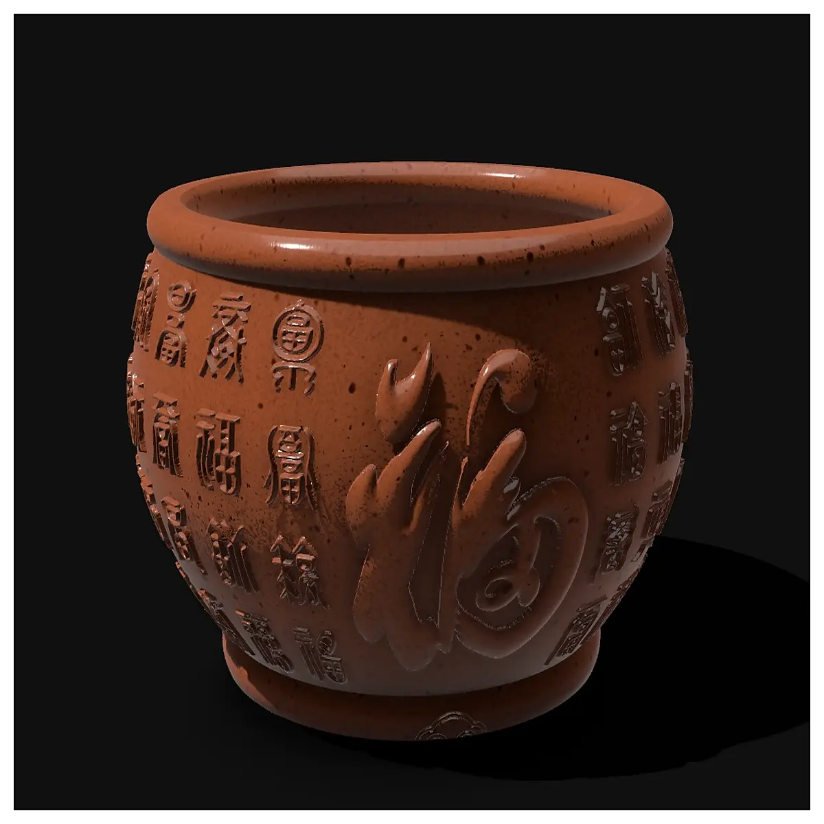 traditional chinese ceramic fish bowl large capacity antique style indoor outdoor garden pond water feature for koi goldfish