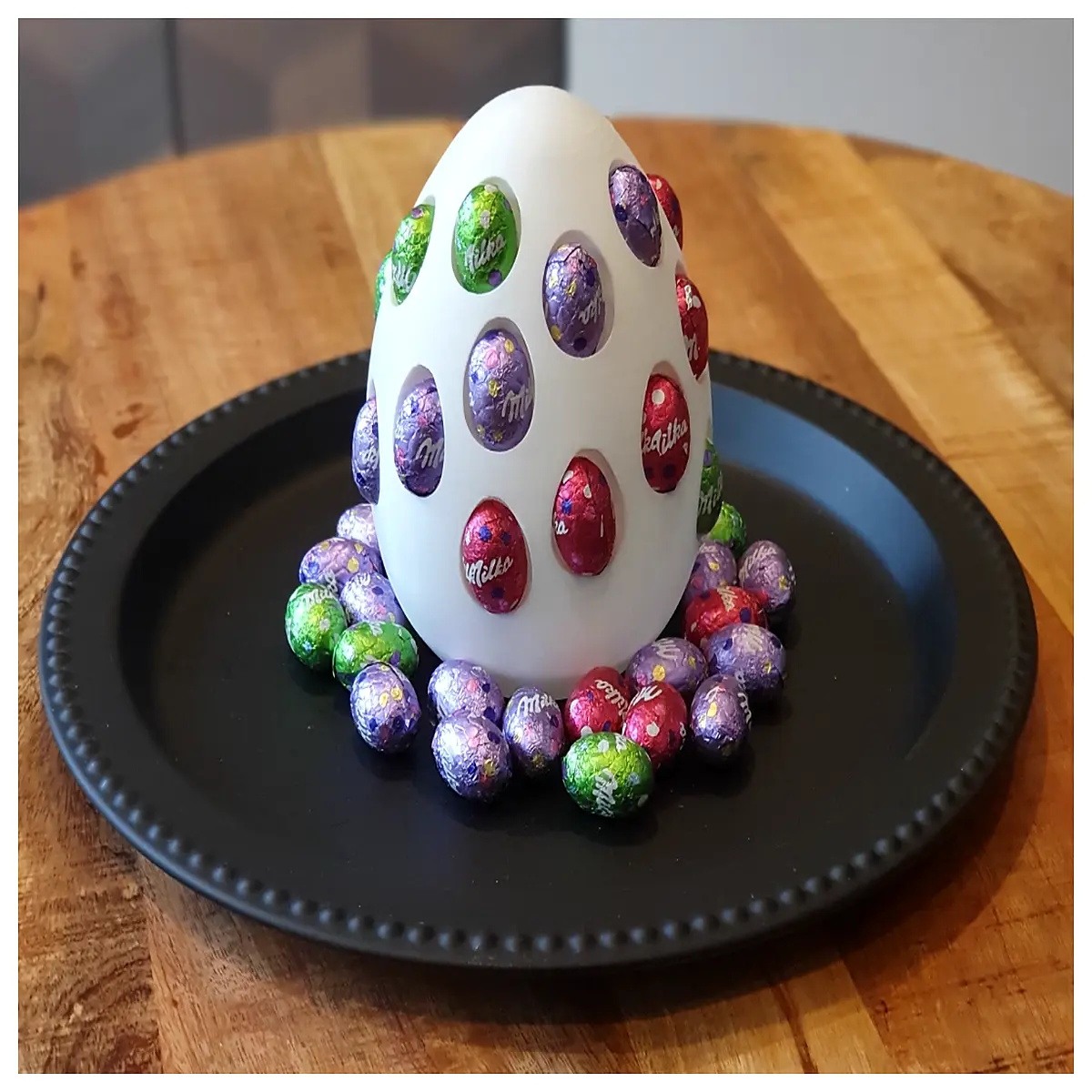 Easter Egg Display Stand Easter Decoration Holder Christmas Egg Support Festive Decor Creative Home Ornament