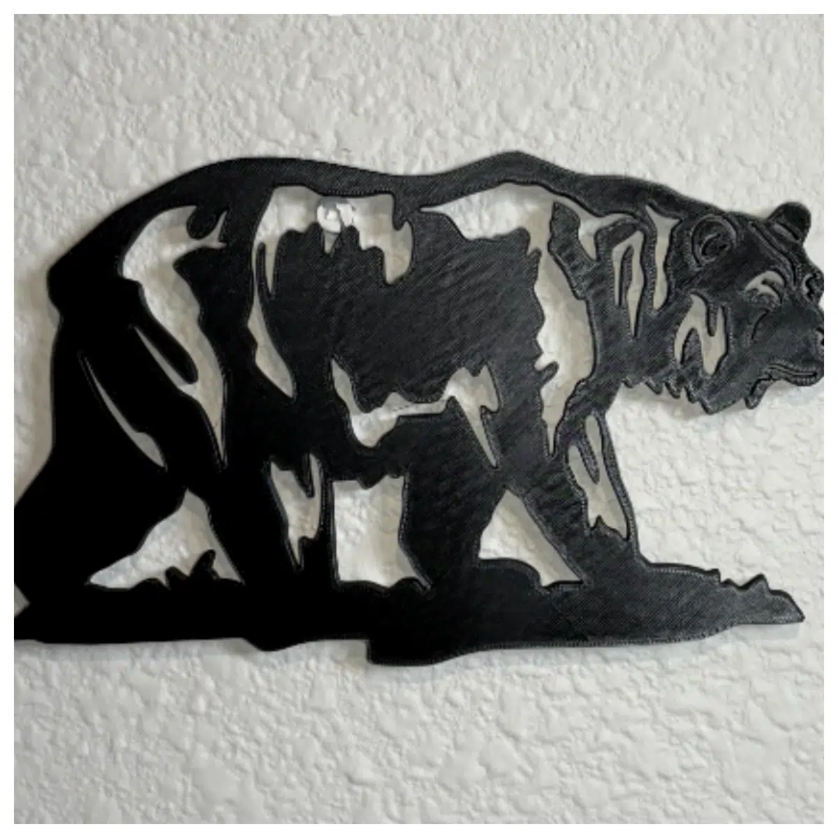 Bear Wall Decor Stickers Cartoon Wall Decals for Kids Room Wall Wallpaper Wall Art Wall Covering Bear Theme Decoration