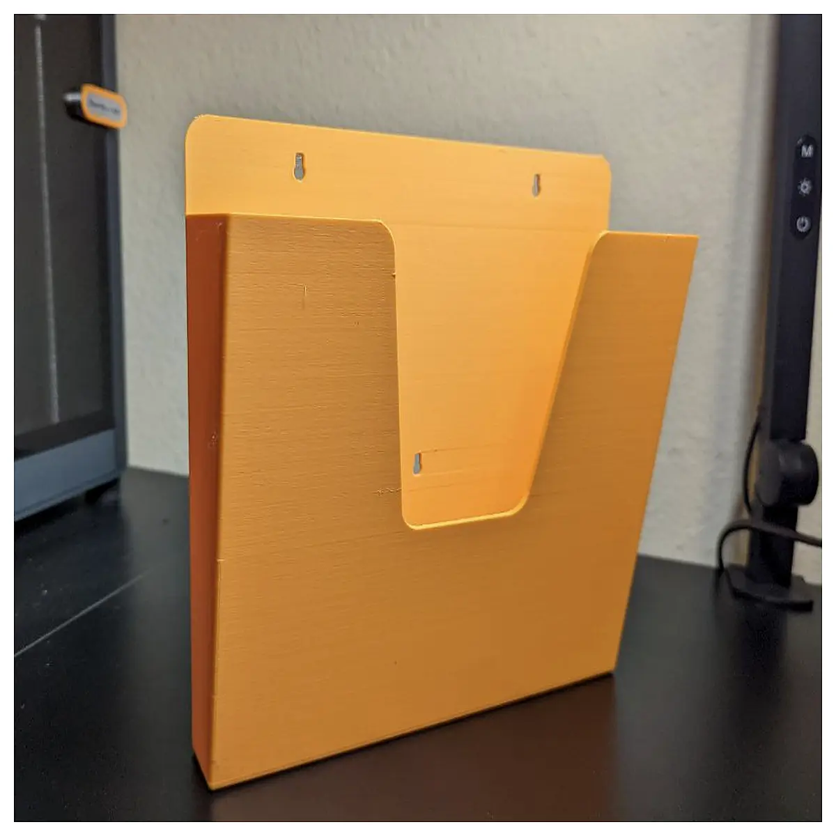 wall mounted mail organizer paper tray holder for entryway desk office supplies sorting inbox
