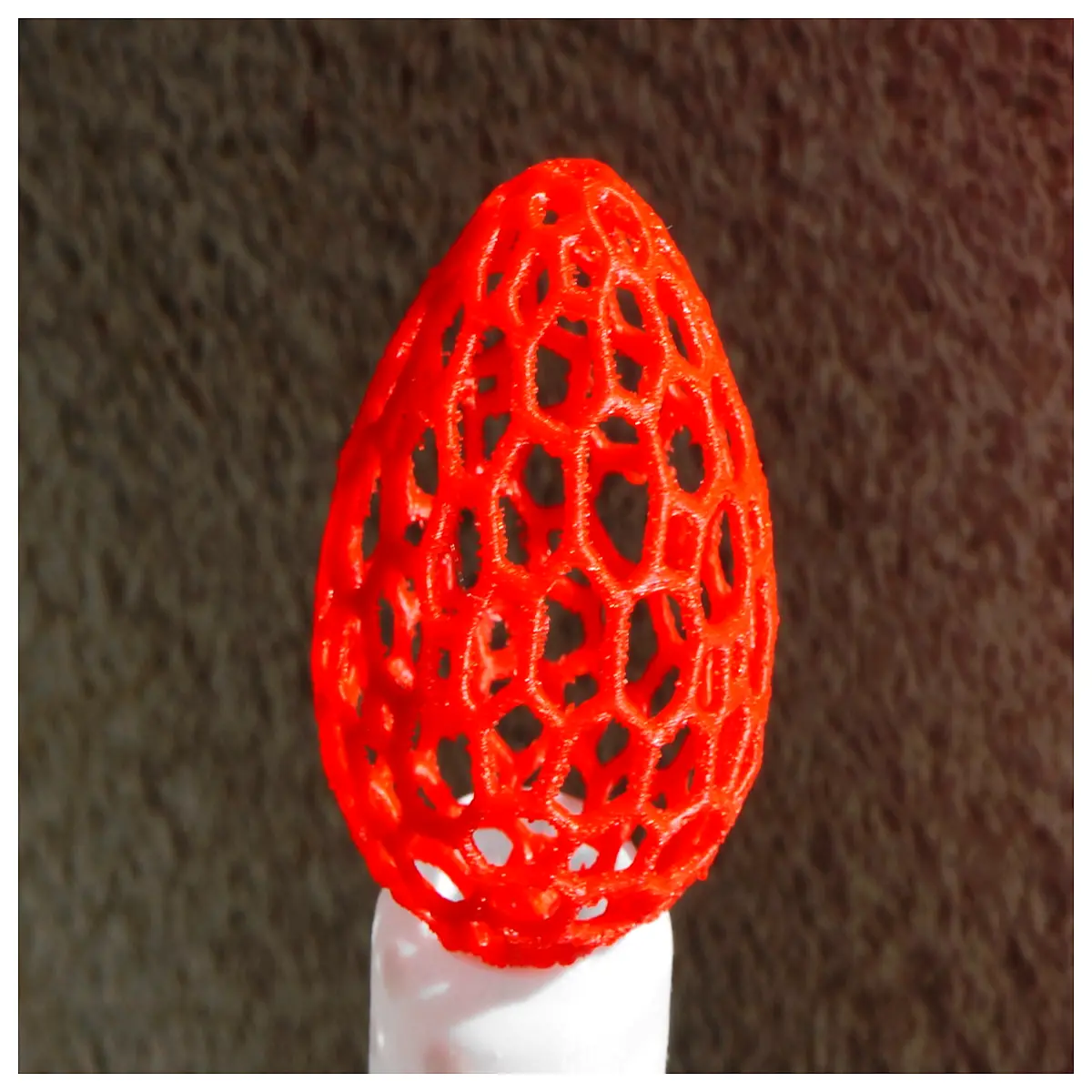 voronoi egg sculpture abstract geometric art piece modern home decor resin design gift idea