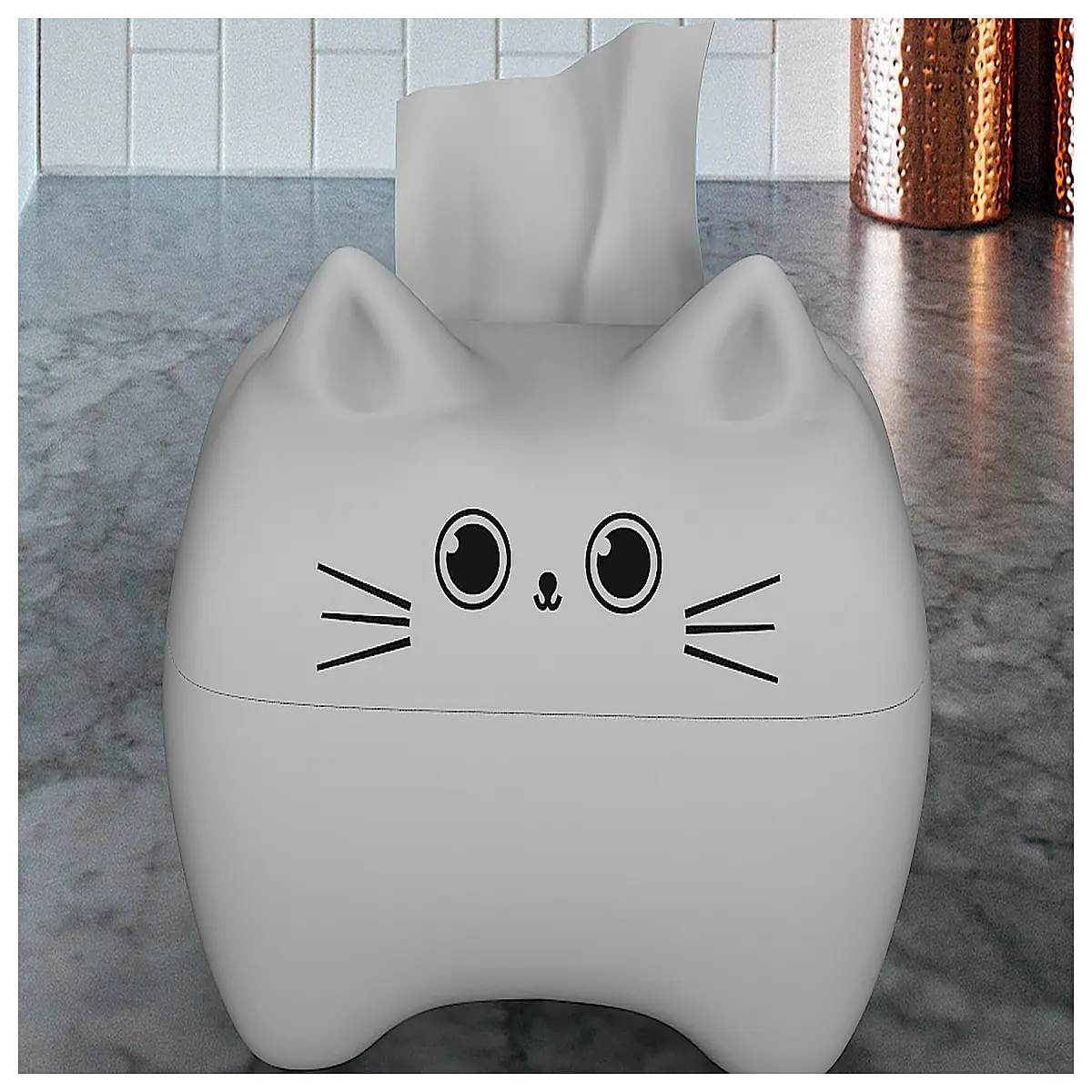 Cat Print Paper Towel Box Toilet Paper Kitchen Home Decor Multi Purpose