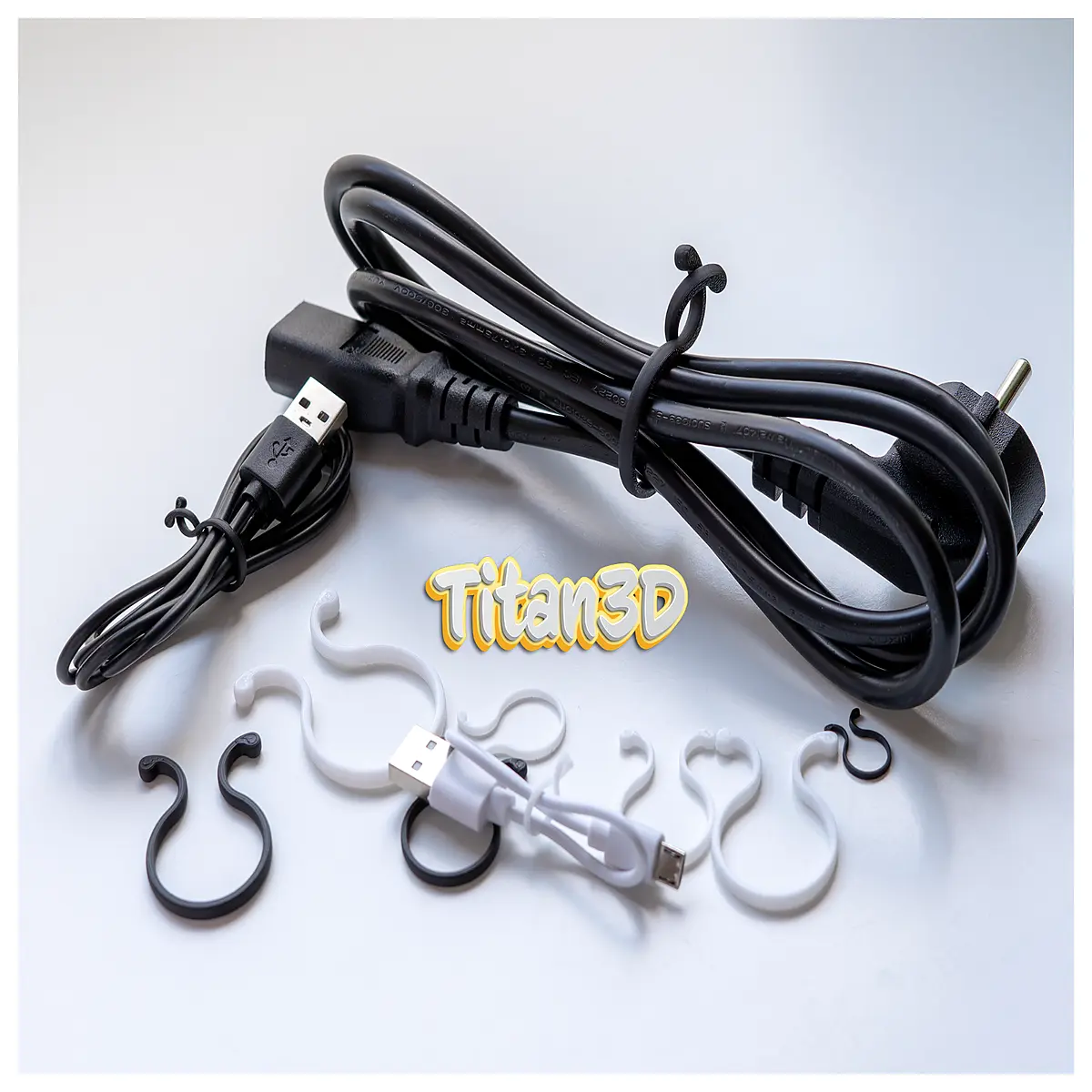 Cable Clamp Wire Bundle Clip Cable Management Clip Simple Clamp Securing Cables Easy Fix